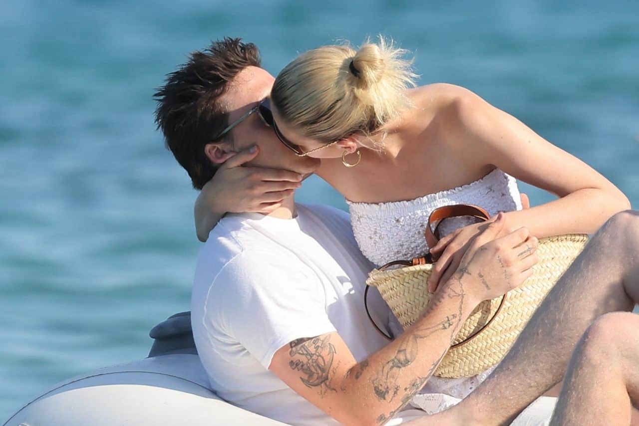 Nicola Peltz and Brooklyn Beckham at Romantic Getaway in Saint-Tropez