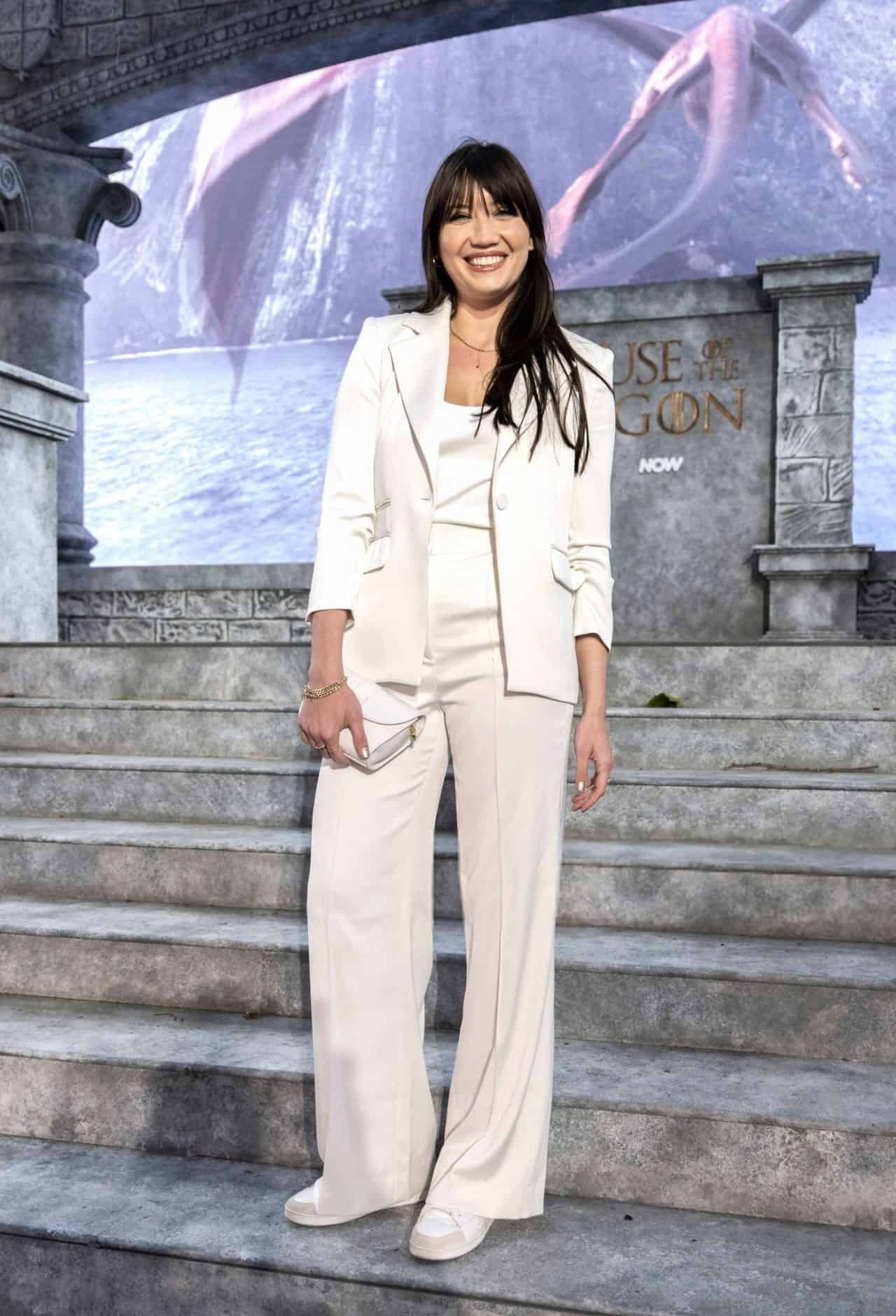 Daisy Lowe Rocks the Red Carpet at 'House of the Dragon' Season 2 Premiere in London - 1