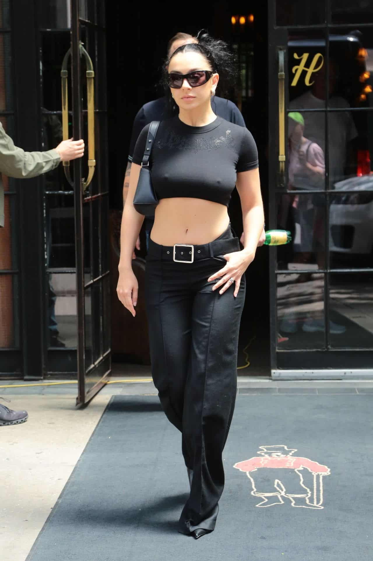 Charli XCX Turns Heads as She Steps Out of Her NYC Hotel on 06-10-2024 - 1