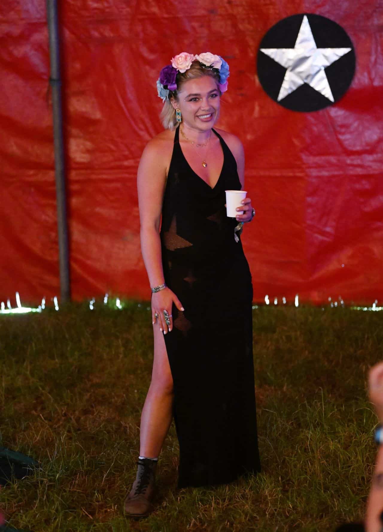 Florence Pugh Answers Questions at Glastonbury Festival - 06-28-2024 - 1