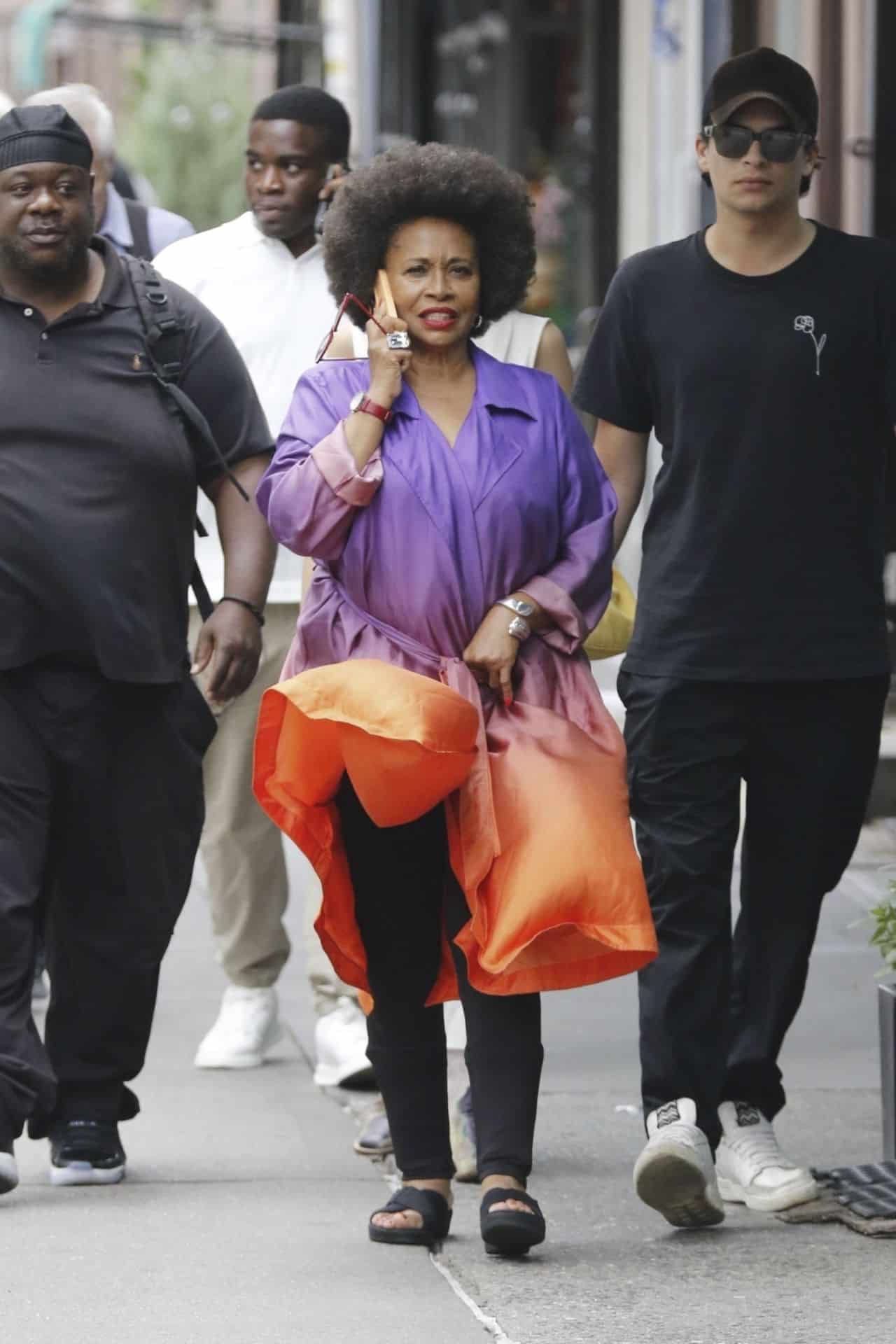 Jenifer Lewis - Filming And Just Like That Set in NYC - June 24, 2024 - 1