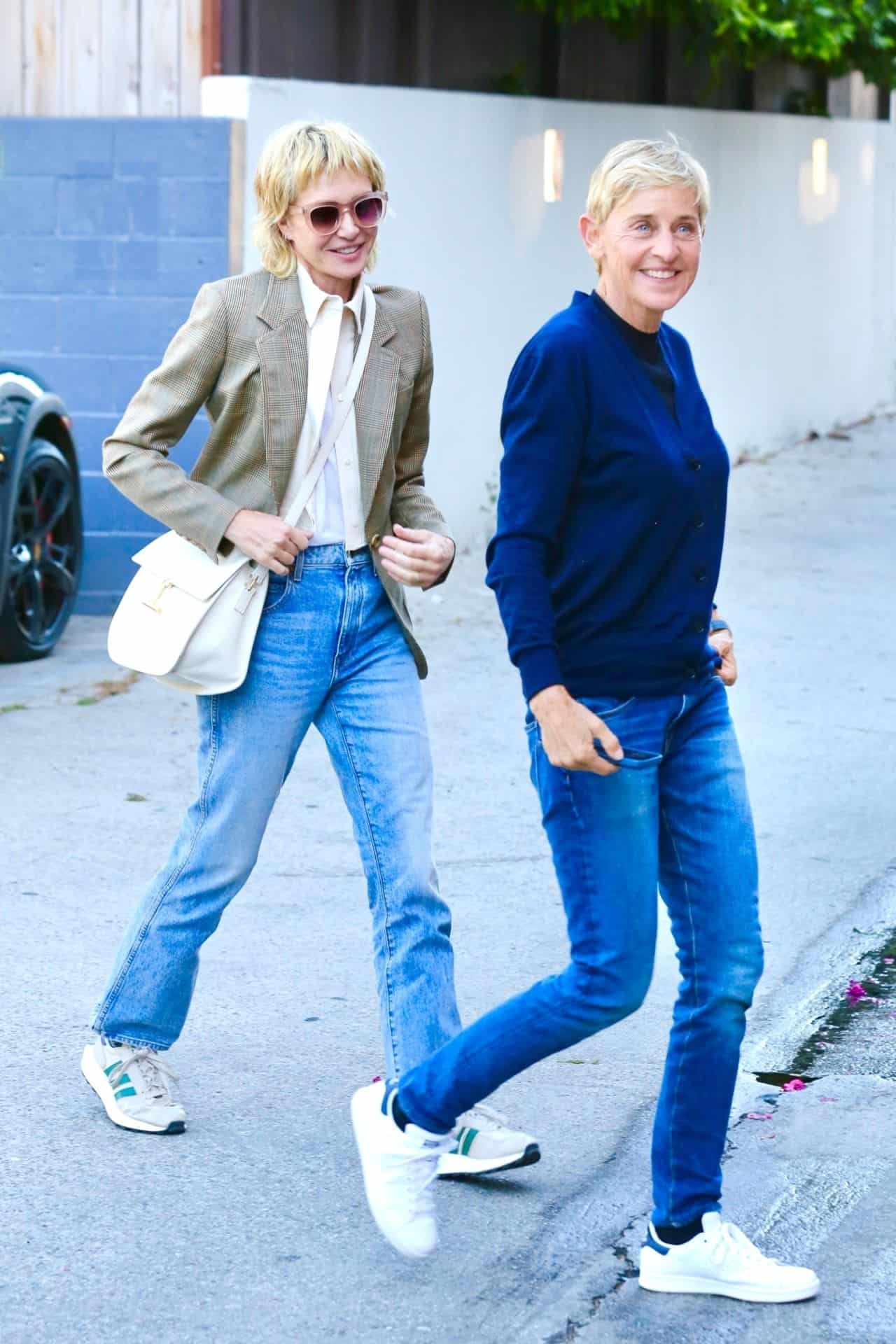 Portia De Rossi and Ellen Degeneres Hit LA Comedy Show 'Evening with Ellen Degeneres' - 1