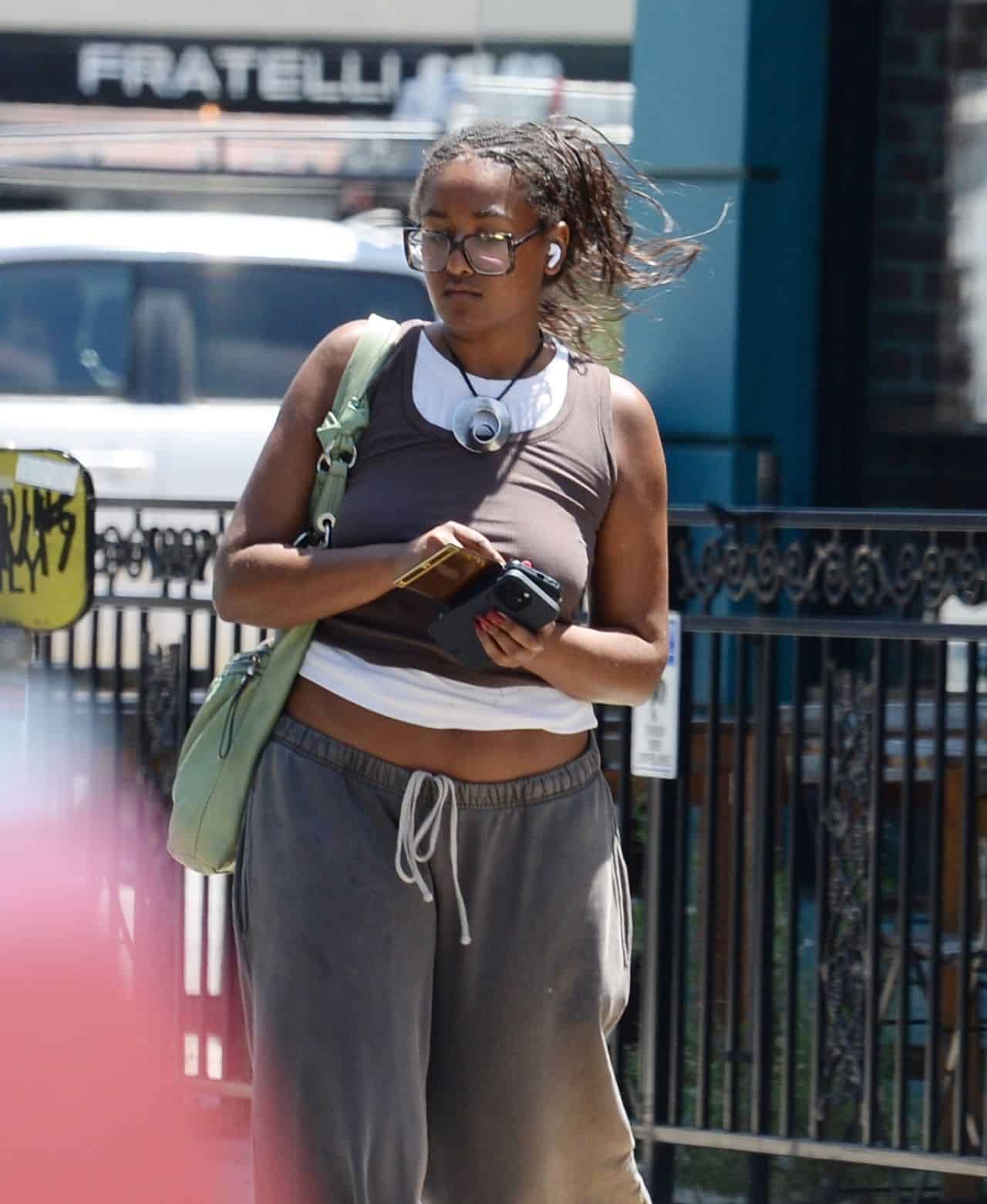 Sasha Obama Leaving A Nail Salon In West Hollywood - June 13, 2024 - 1