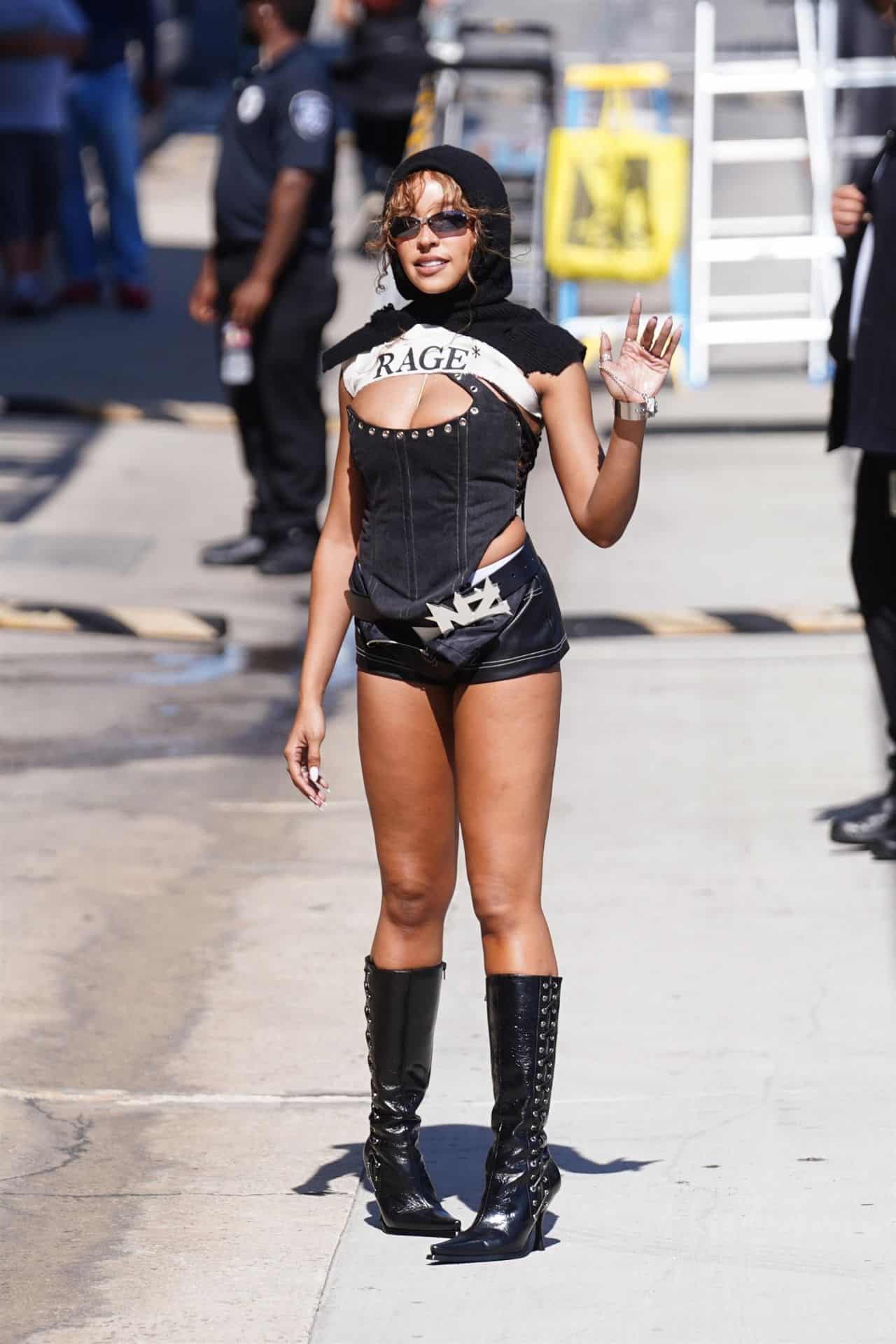 Tinashe Makes An Appearance On Jimmy Kimmel Live In Hollywood - June 12, 2024 - 7