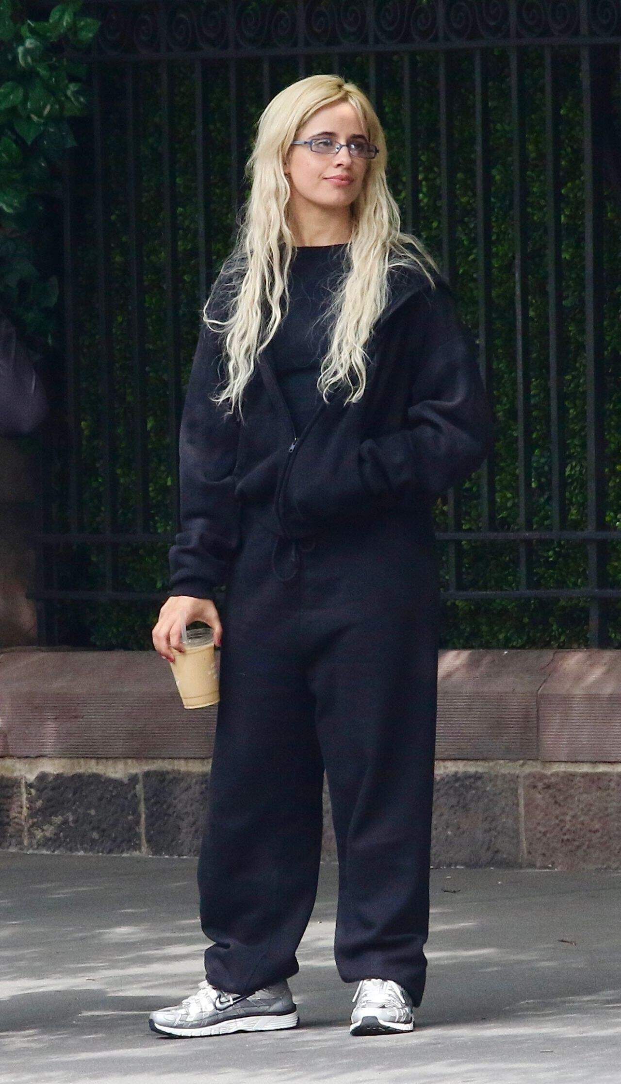 Camila Cabello Slays in Chic All Black Sweatsuit on the Streets of NYC 06-10-2024 - 1