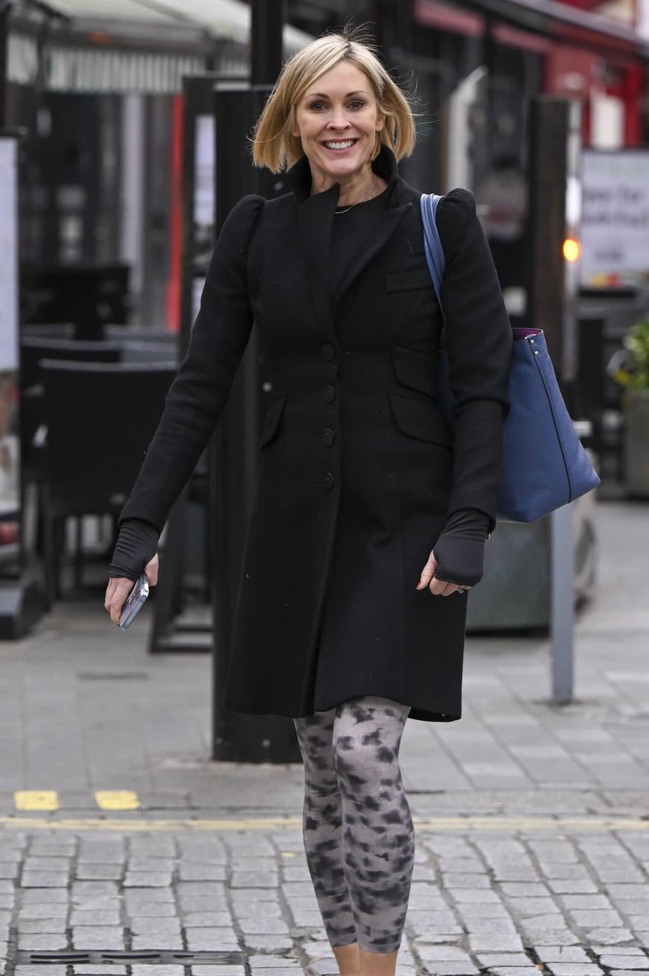 Jenni Falconer’s Winter Street Style in London, January 24, 2022