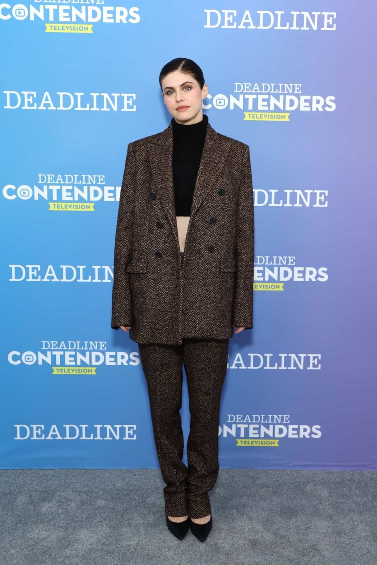 Alexandra Daddario Flaunts Her Figure at Deadline's Contenders TV Event - 1