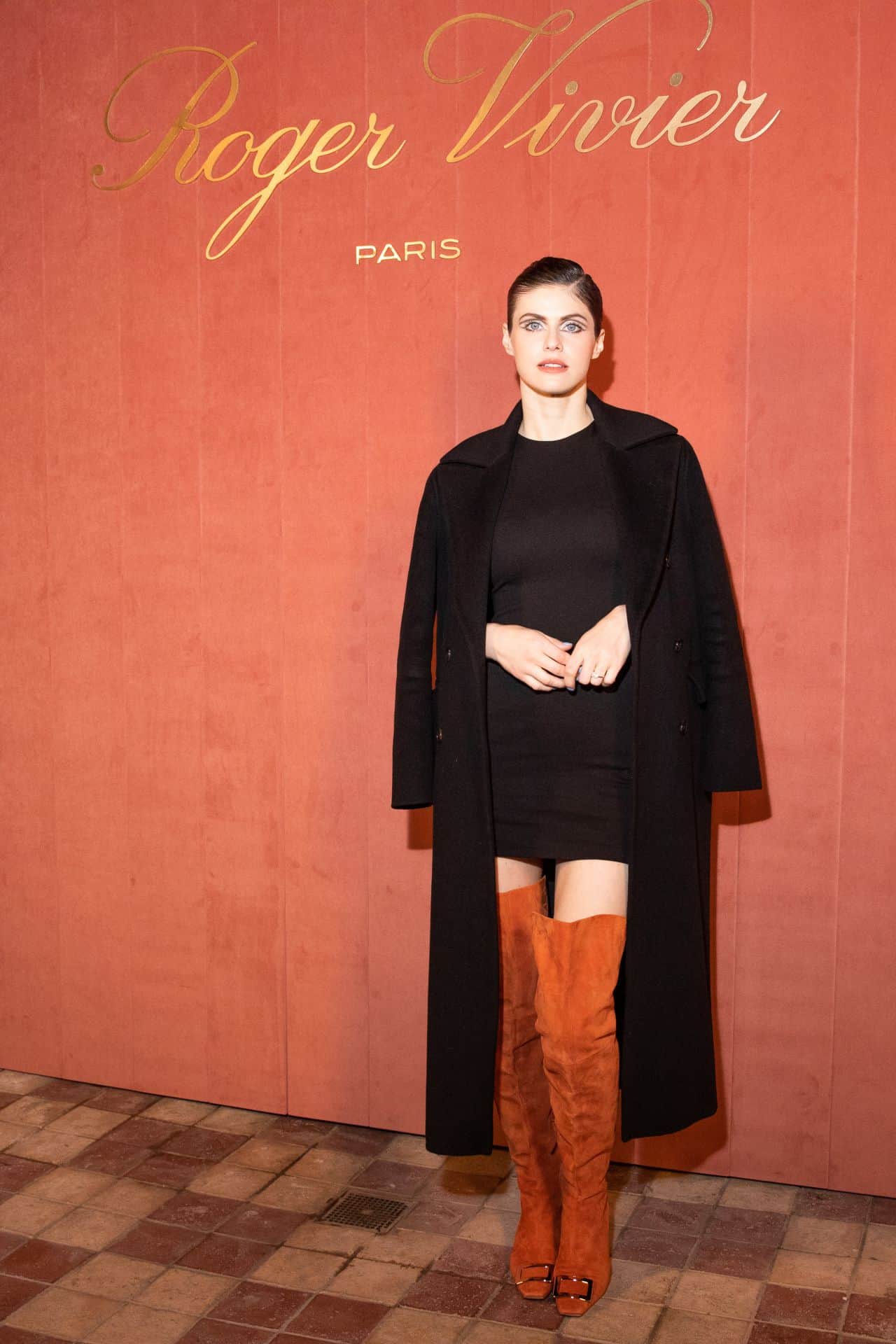 Alexandra Daddario Wows in a Stylish Ensemble at Roger Vivier Dinner Event - 1