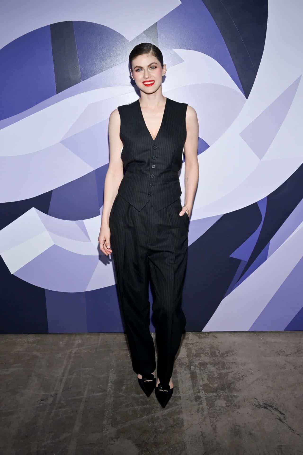 Alexandra Daddario Wows in a Stylish Look at the Gris Dior VIP Party - 1