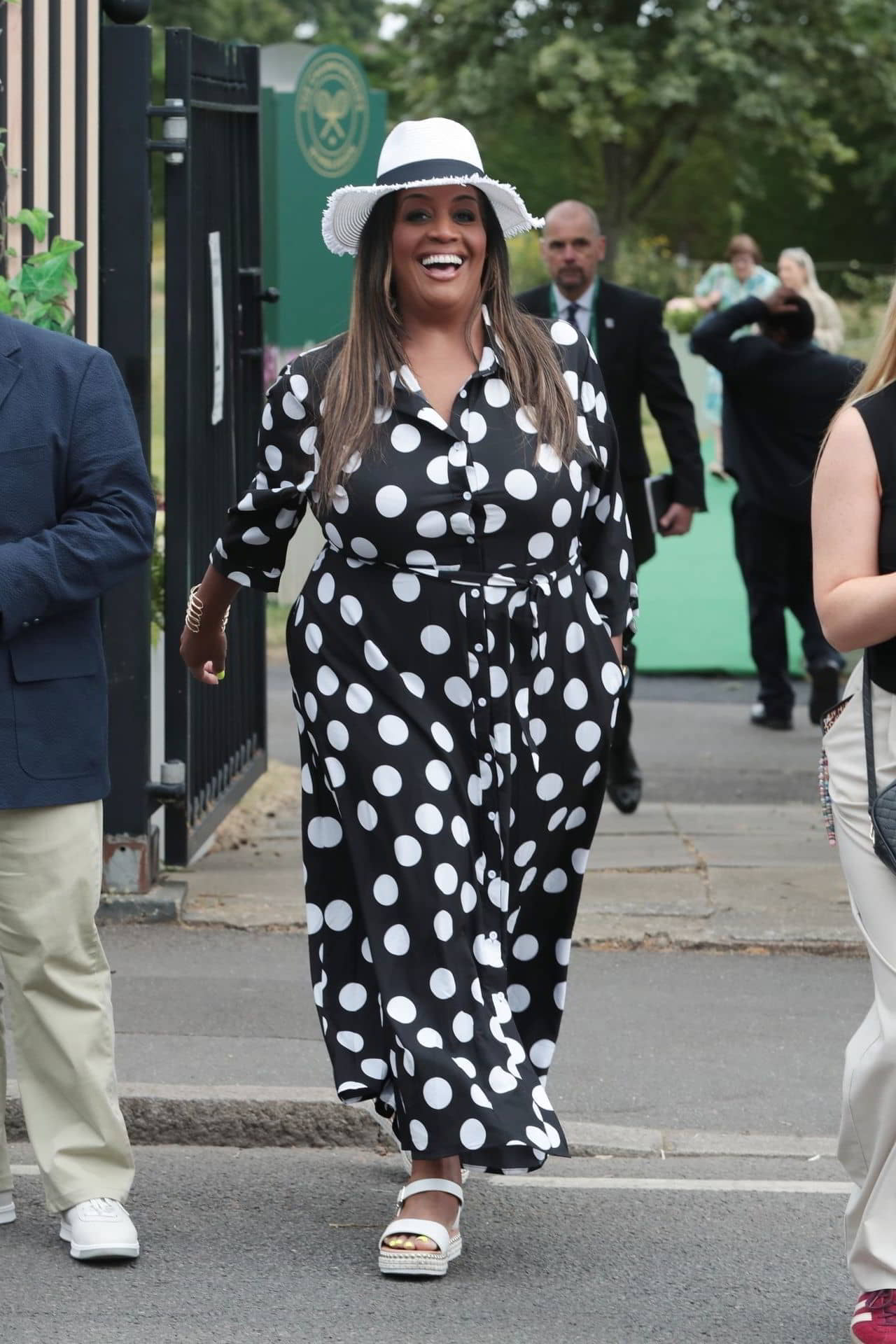 Alison Hammond Steps Out For The 2024 Wimbledon Tennis Championships - July 1, 2024 - 1