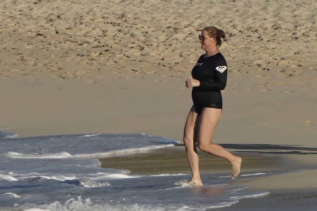 Amy Schumer on the Beach in St. Barths - December 27, 2020 - 1