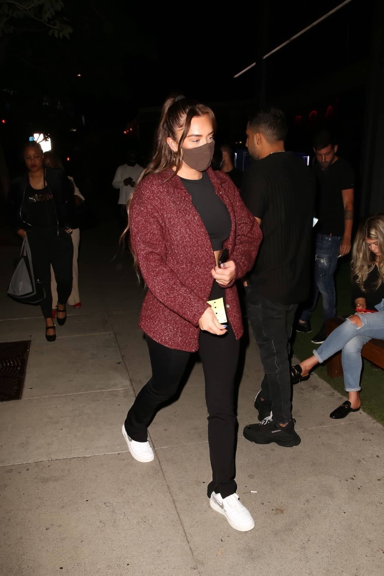 Anastasia Karanikolaou Leaving Boa Steakhouse in West Hollywood - June 23, 2020 - 1