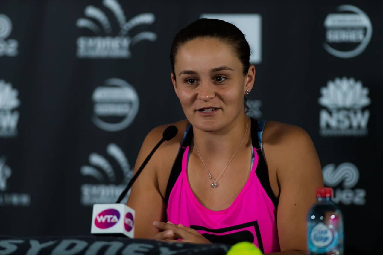 Ashleigh Barty Talks to the Media at Sydney International in Sydney - January 10, 2019 - 1