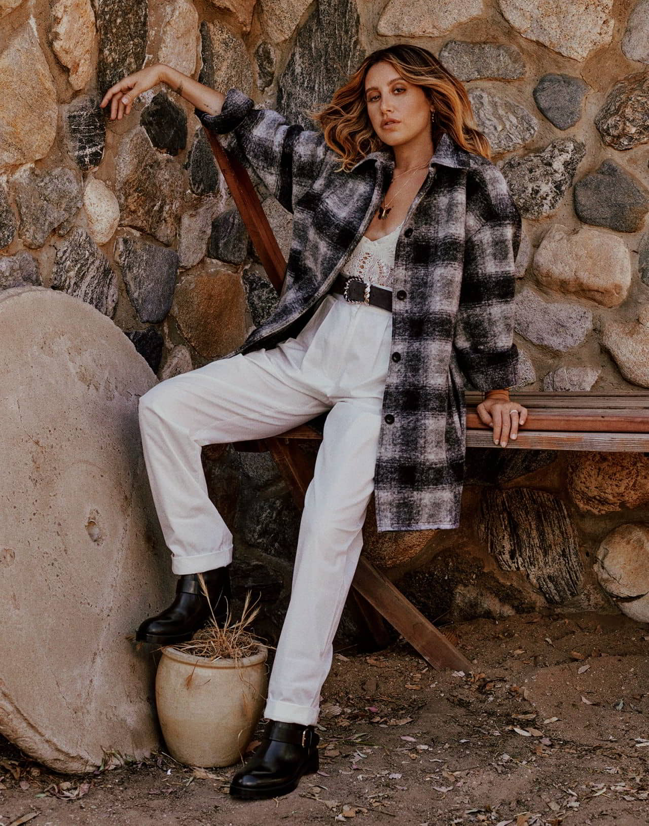 Ashley Tisdale in Sbjct Journal - September 2020 - 1