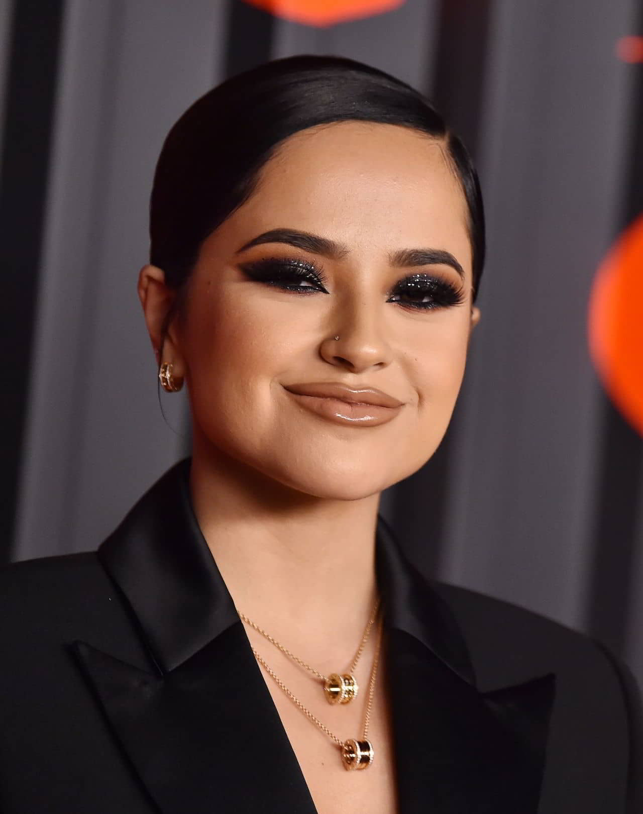 Becky G's Celebratory Moment at Bvlgari's B.Zero1 Rock Collection Event, February 6, 2020 - 1