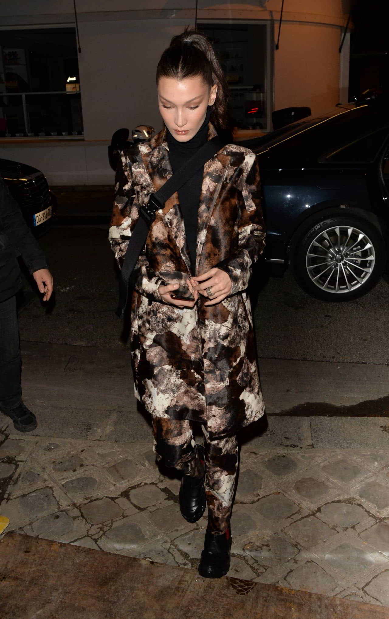 Bella Hadid's Vogue Party Appearance in Paris, March 4, 2019 - 1