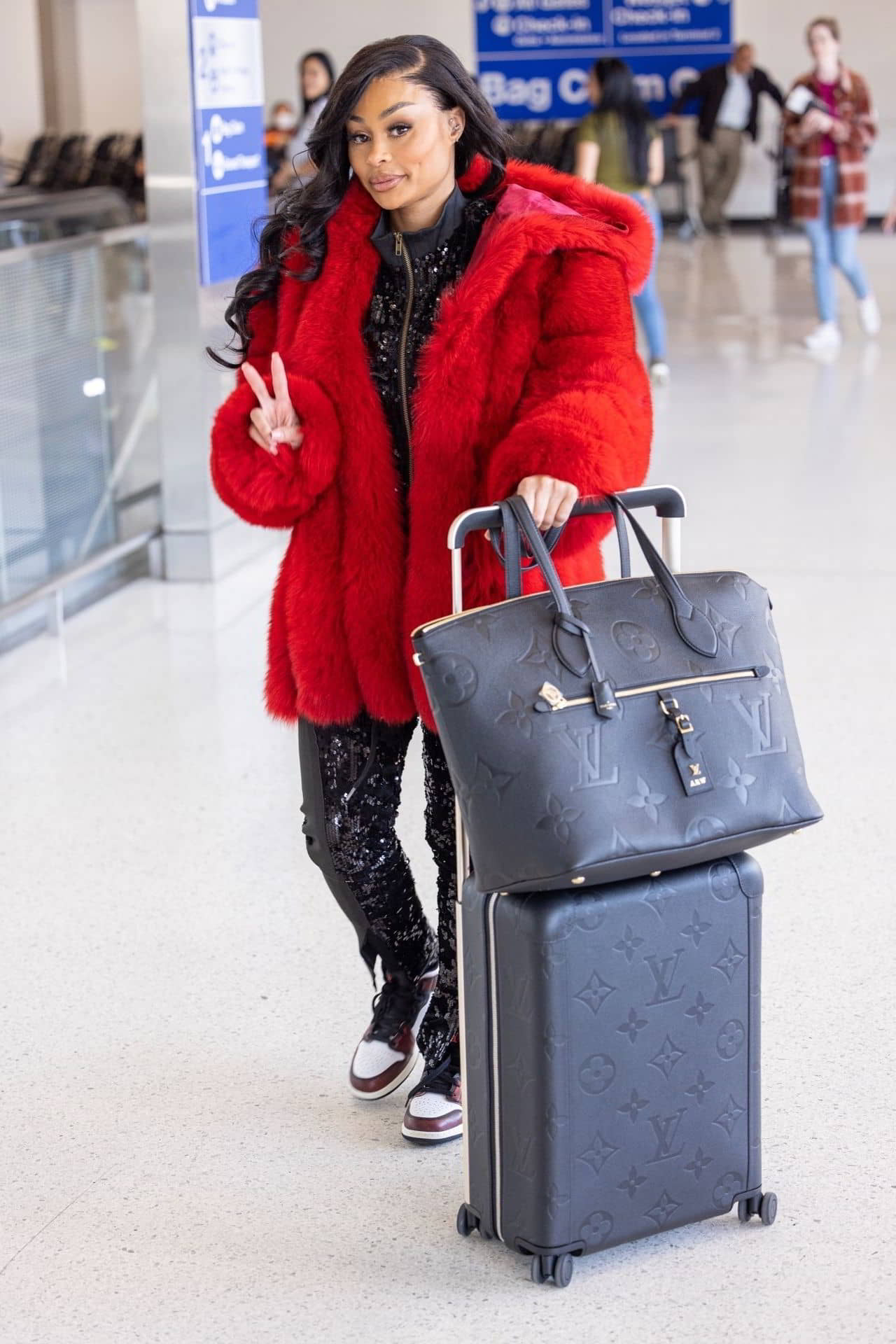 Blac Chyna's Departure from LAX, March 27, 2023 - 1