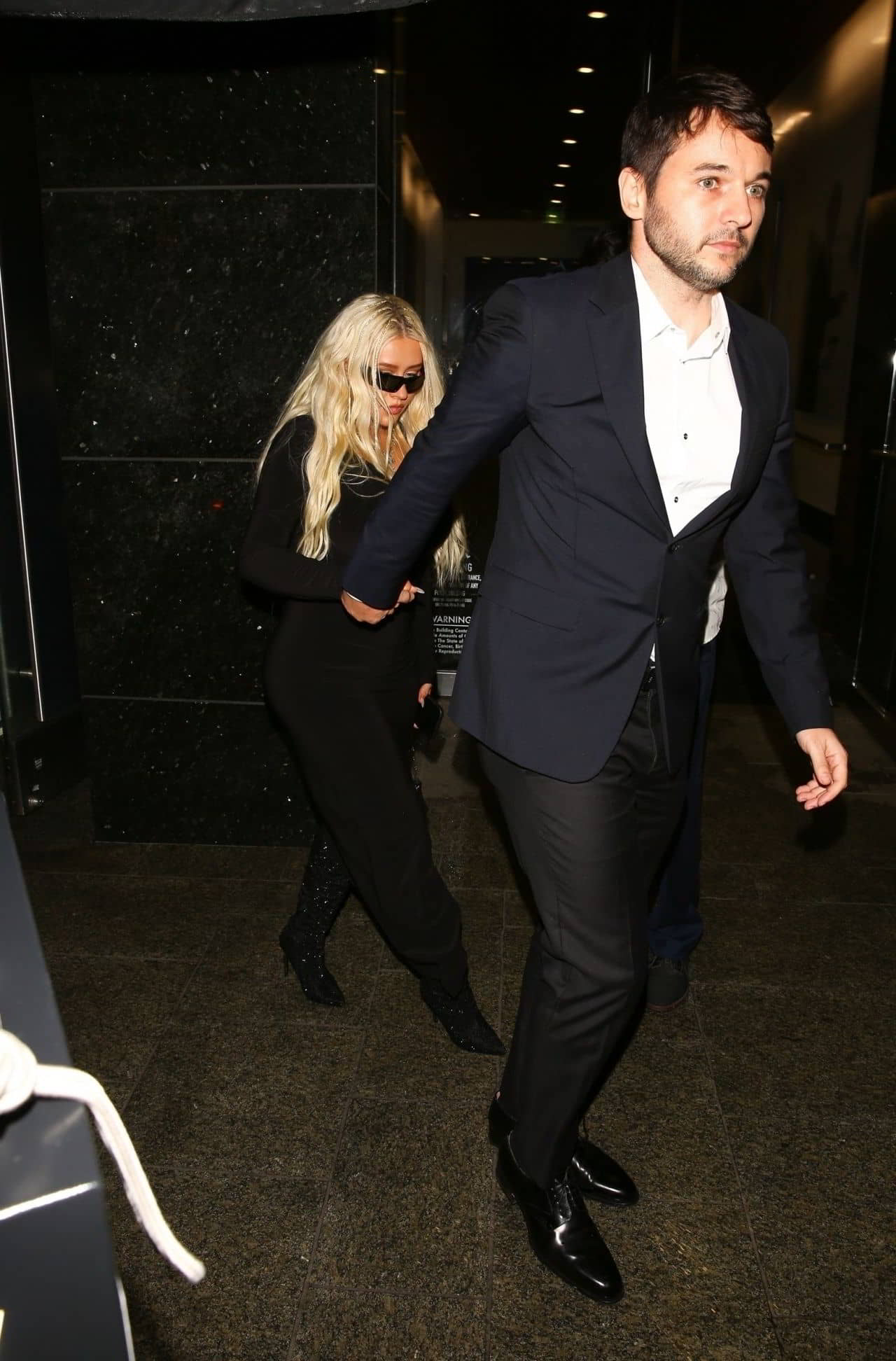 Christina Aguilera and Matthew Rutler's Dining at Avra Restaurant in Beverly Hills, September 10, 2022 - 1