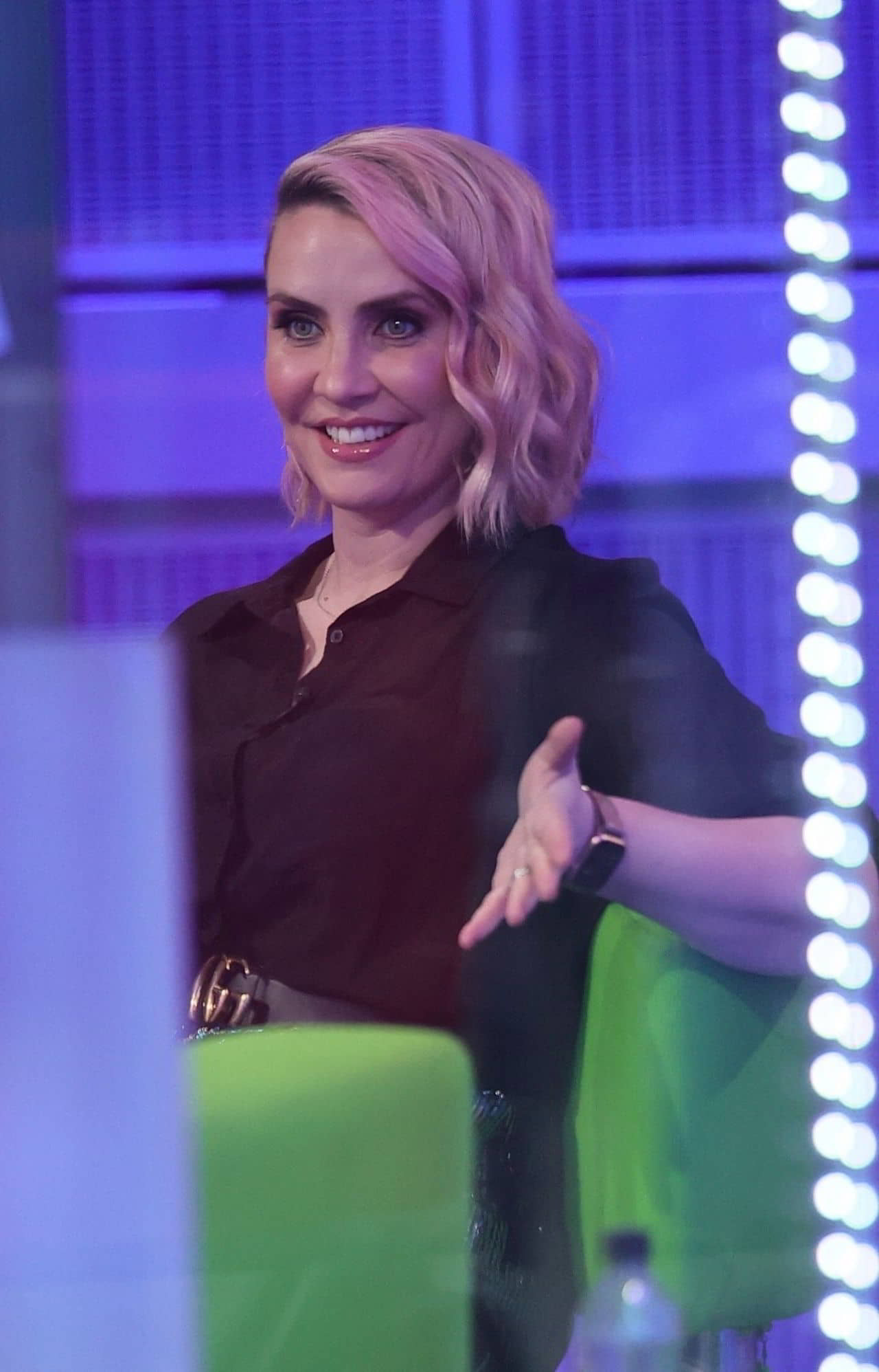 Claire Richards' The One Show Set in London, April 8, 2021 - 1