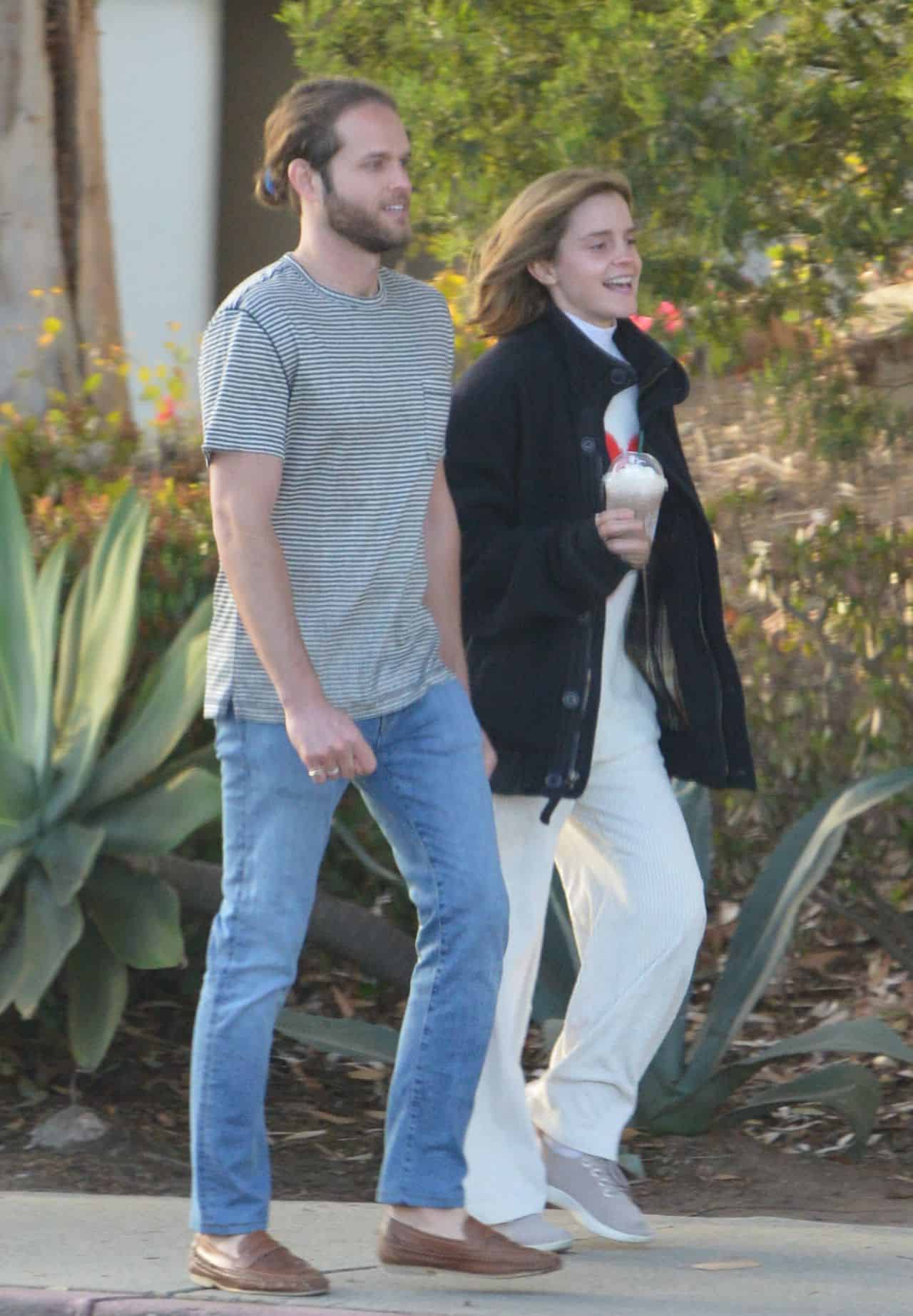 Emma Watson and Leo Robinton Stroll Through LA - 1