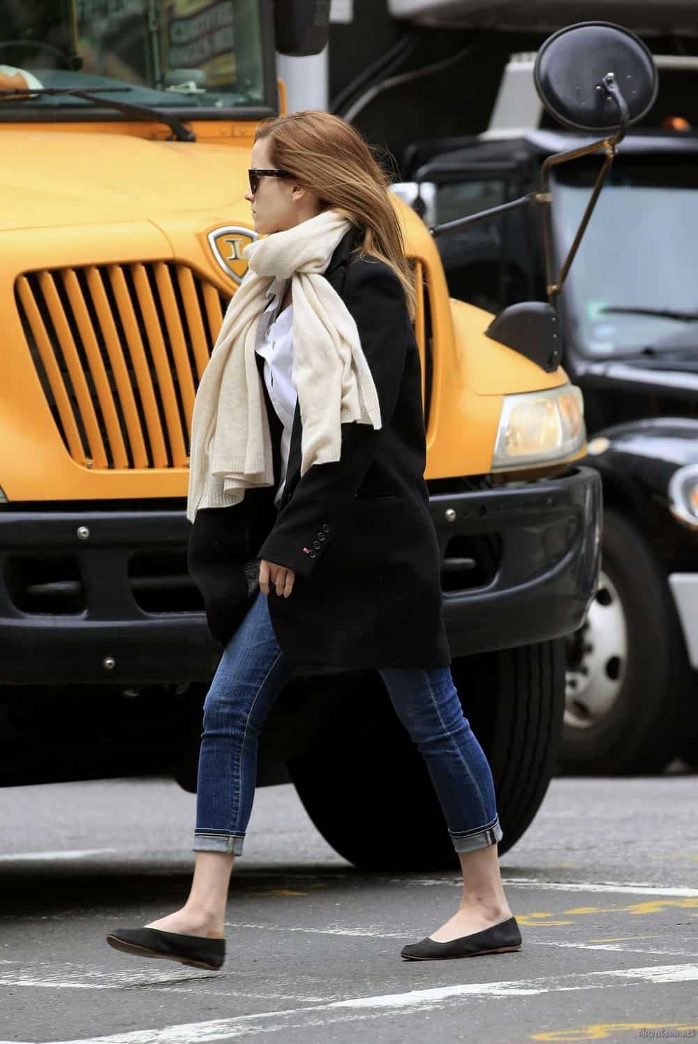 Emma Watson Stylish In Streetwear Out And About In Manhattan - 1