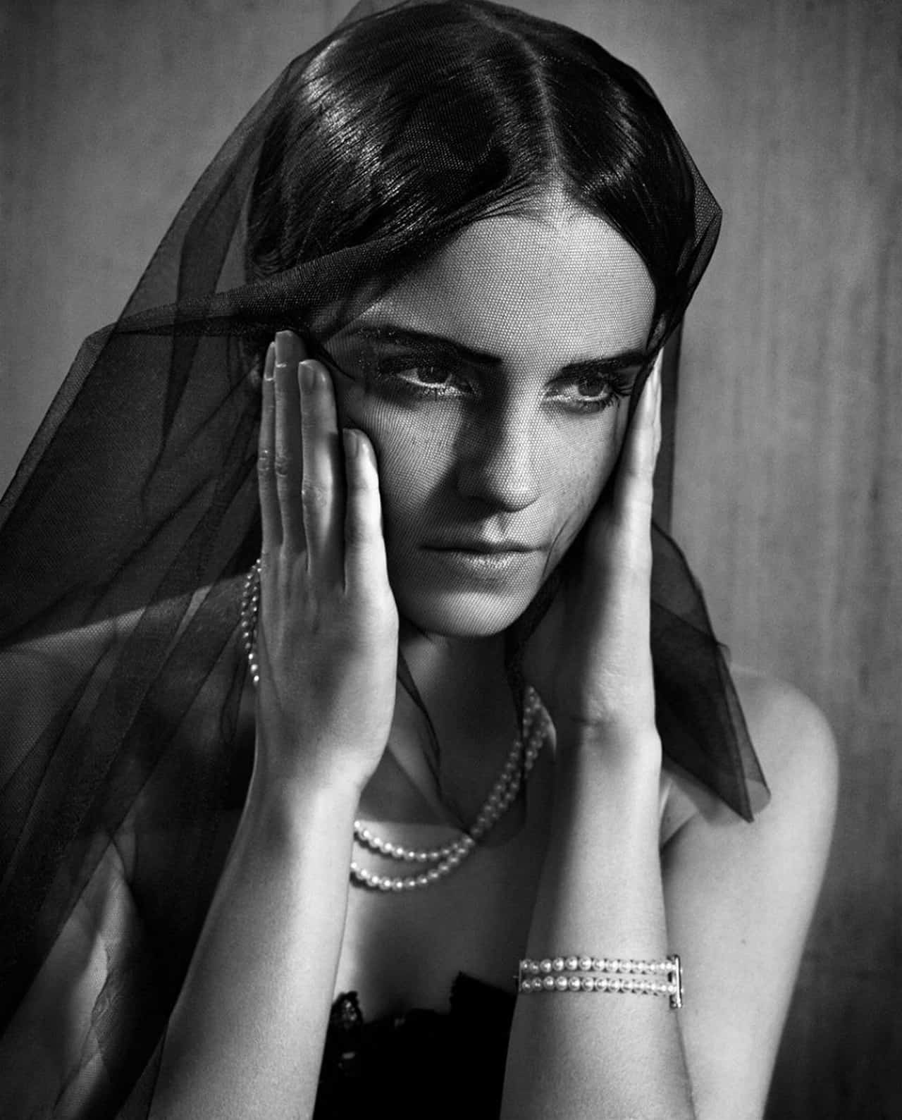 Emma Watson's Gothic-Inspired Vogue Italia Cover Shoot - 1