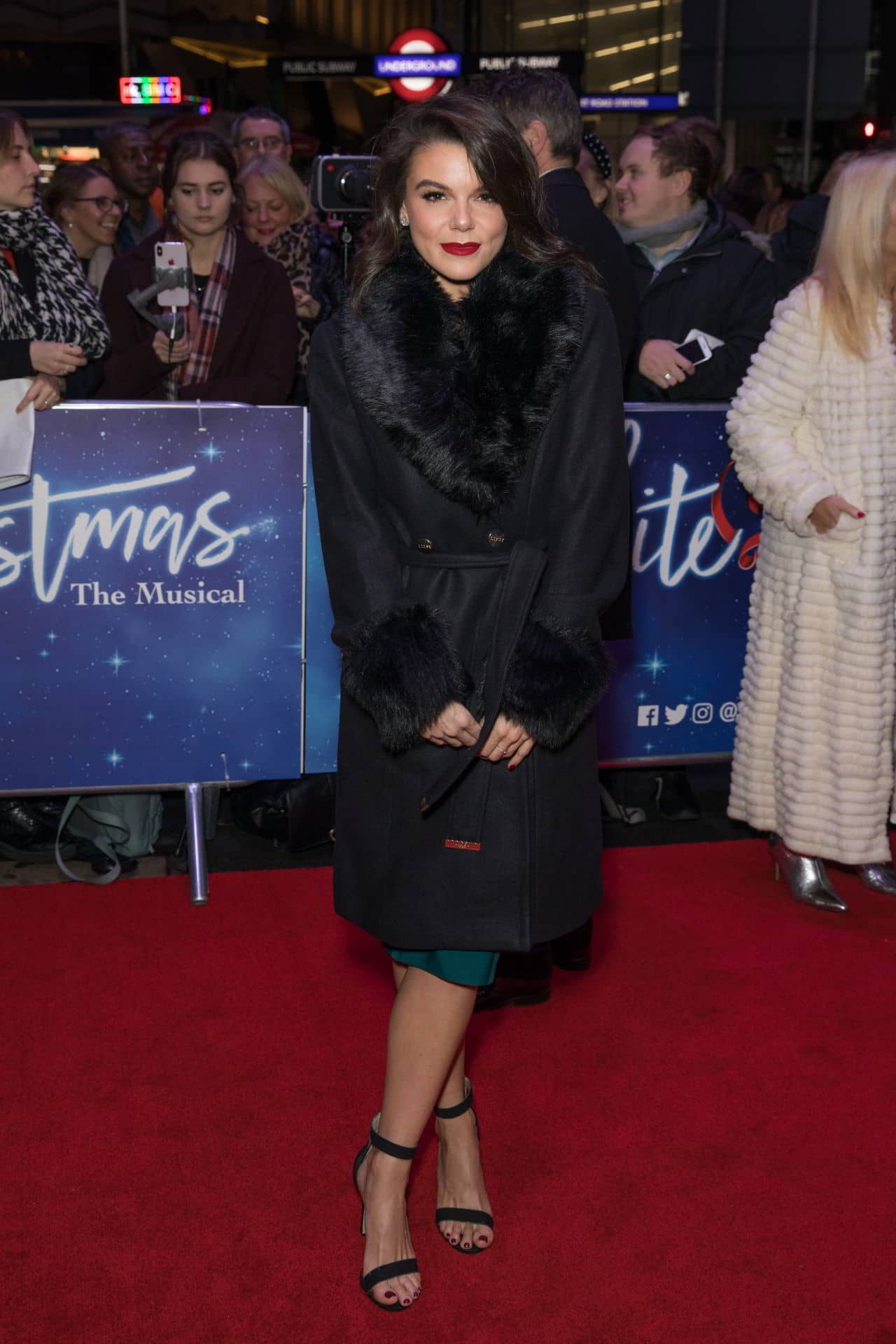 Faye Brookes at White Christmas Musical Press Night in London, November 25, 2019 - 1