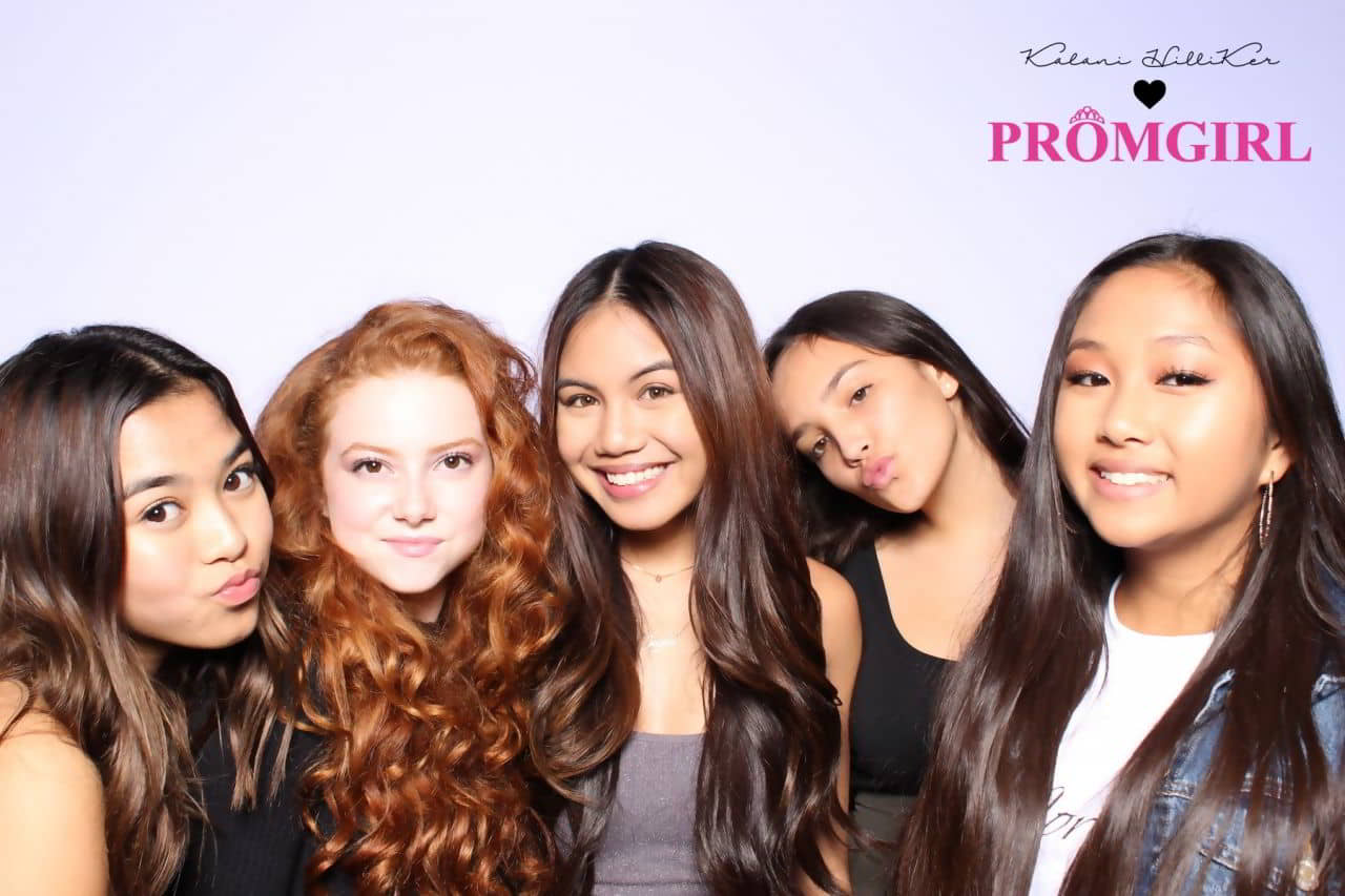 Francesca Capaldi at Kalani Hearts Promgirl Collection Launch Party Photobooth - 1