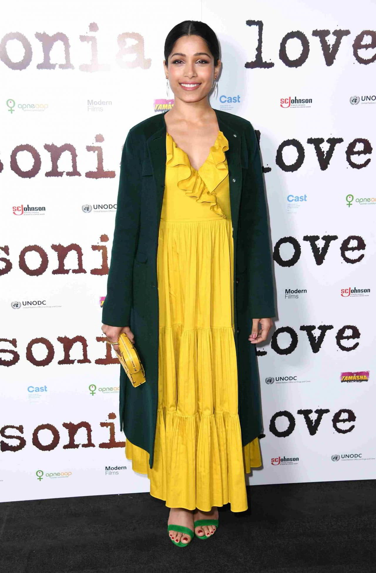 Freida Pinto at Love Sonia Premiere in London - 1