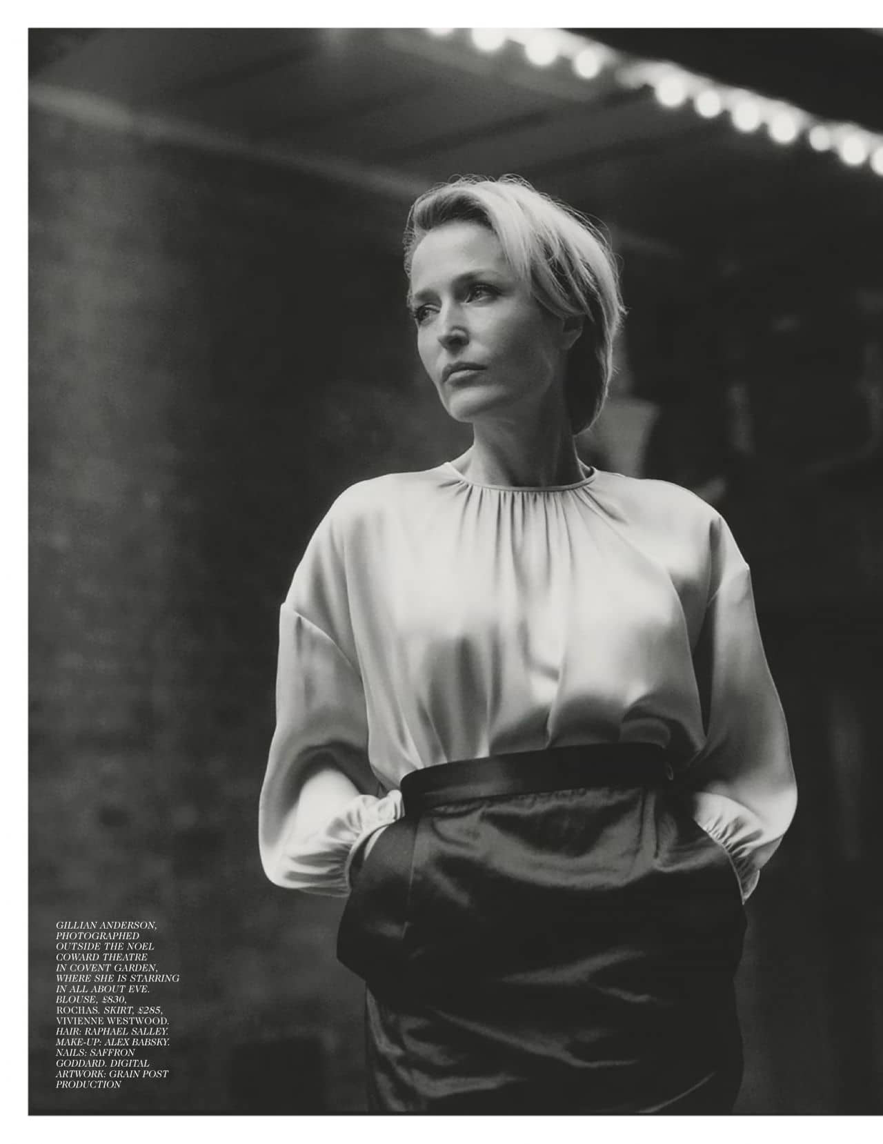 Gillian Anderson for Vogue UK March 2019 - 1