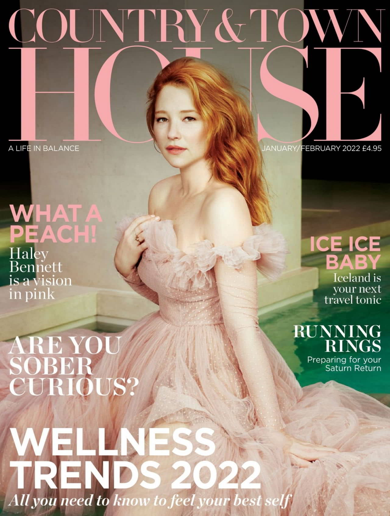 Haley Bennett for Country Town House January-February 2022 Issue - 1