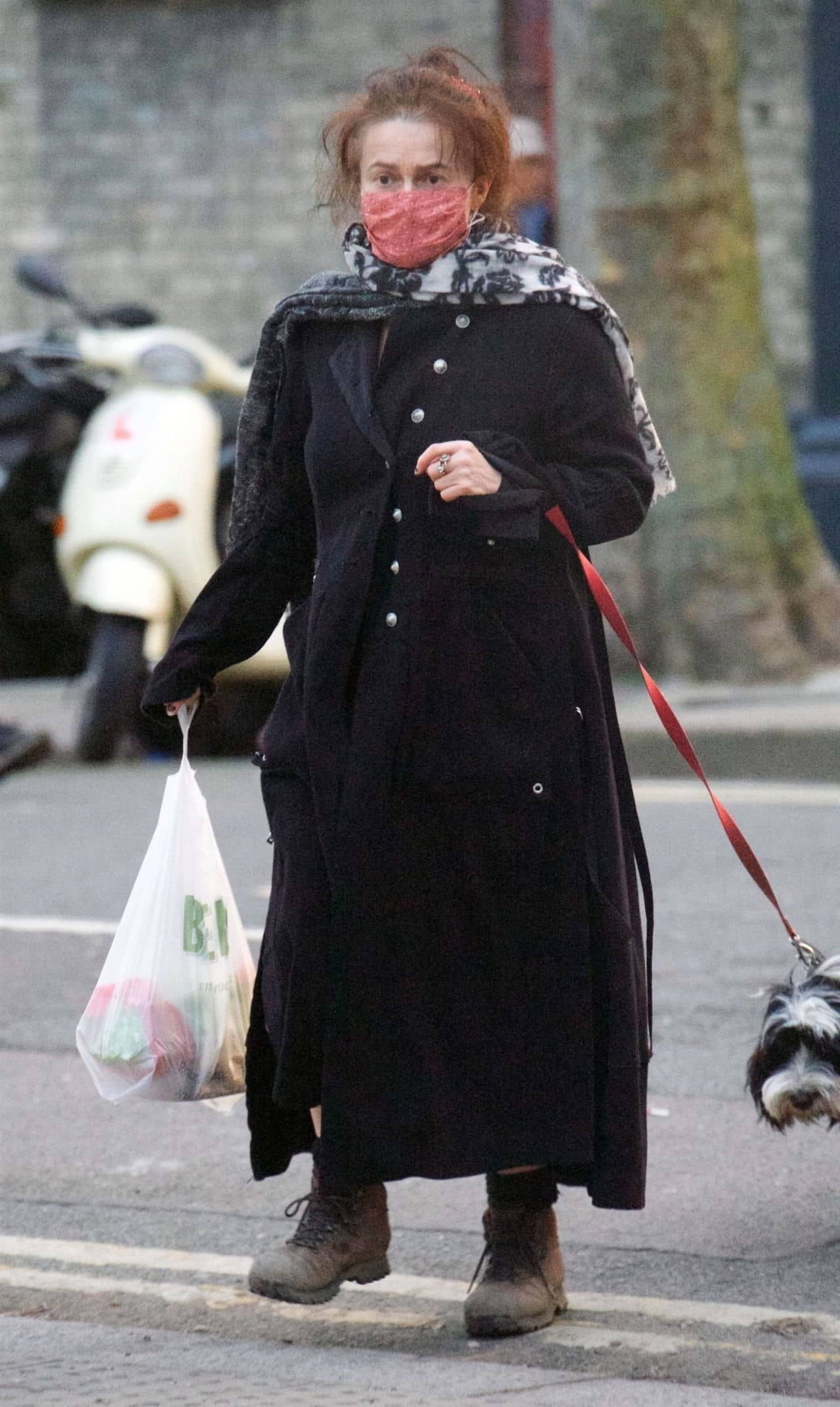 Helena Bonham Carter Running Errands in London, February 21, 2021 - 1