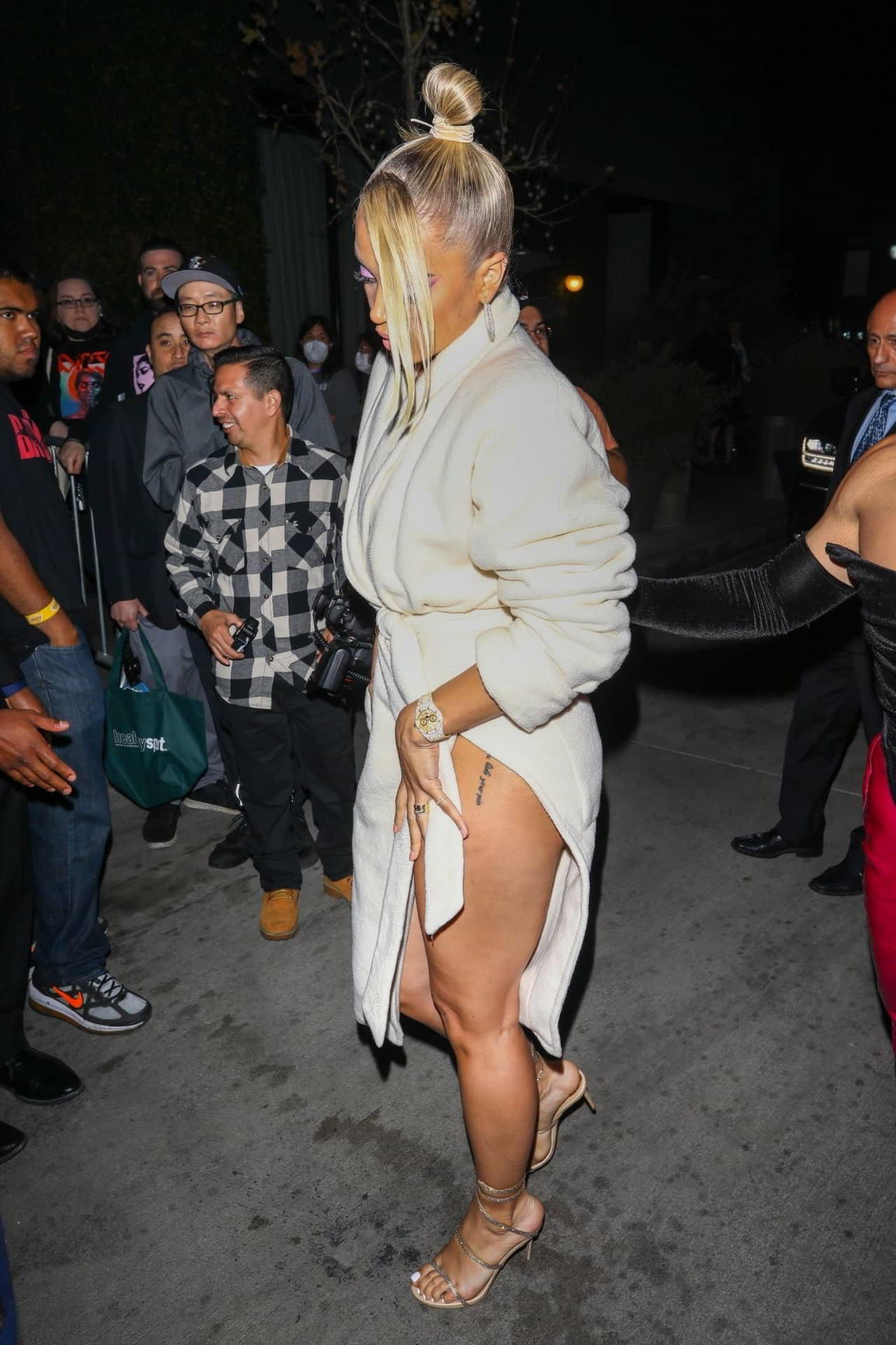 Jasmine Sanders Arriving for The W Magazine Event at Gigi's Restaurant in Los Angeles, March 24, 2022 - 1