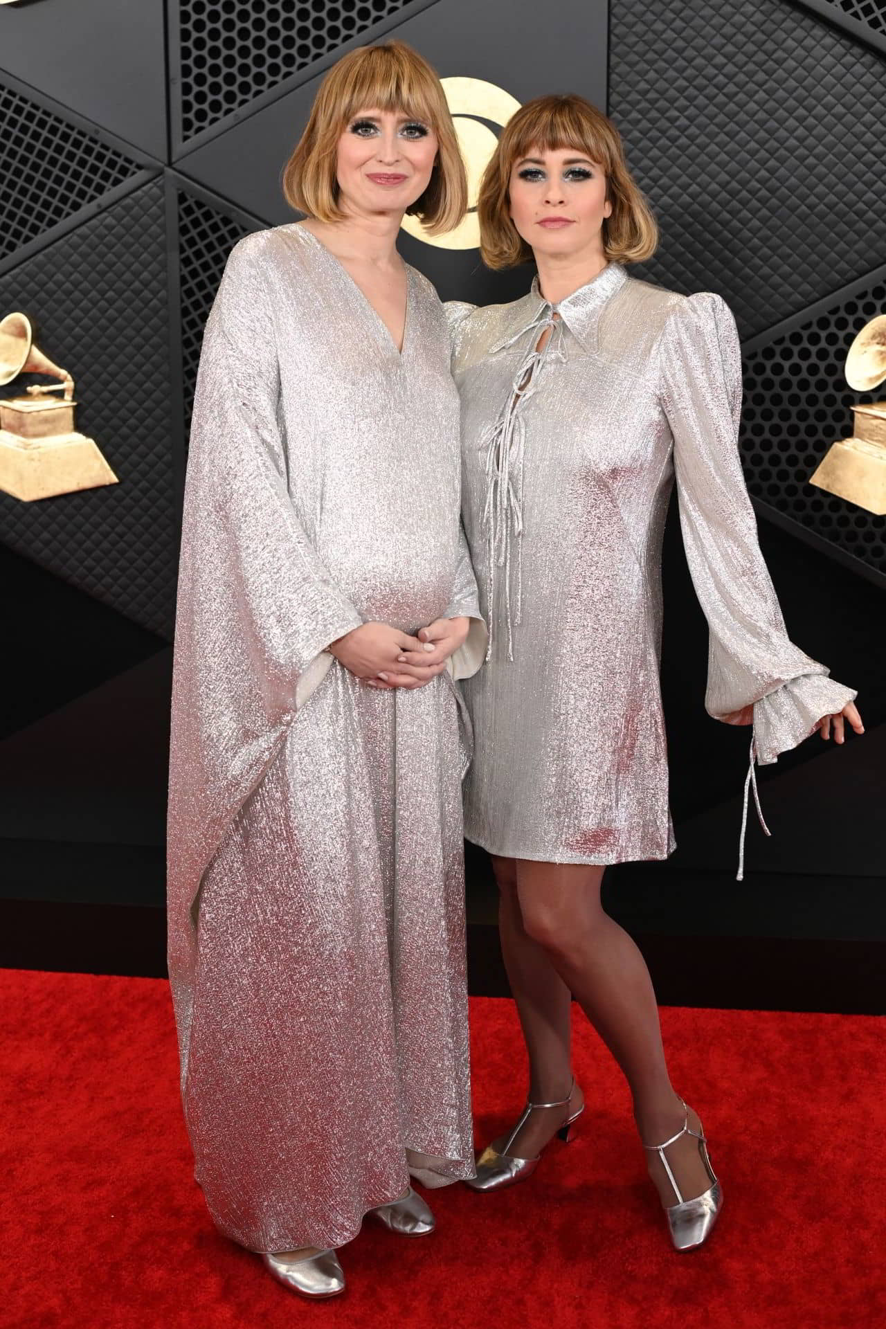 Jess Wolfe and Holly Laessig at Grammy Awards 2024 - 1