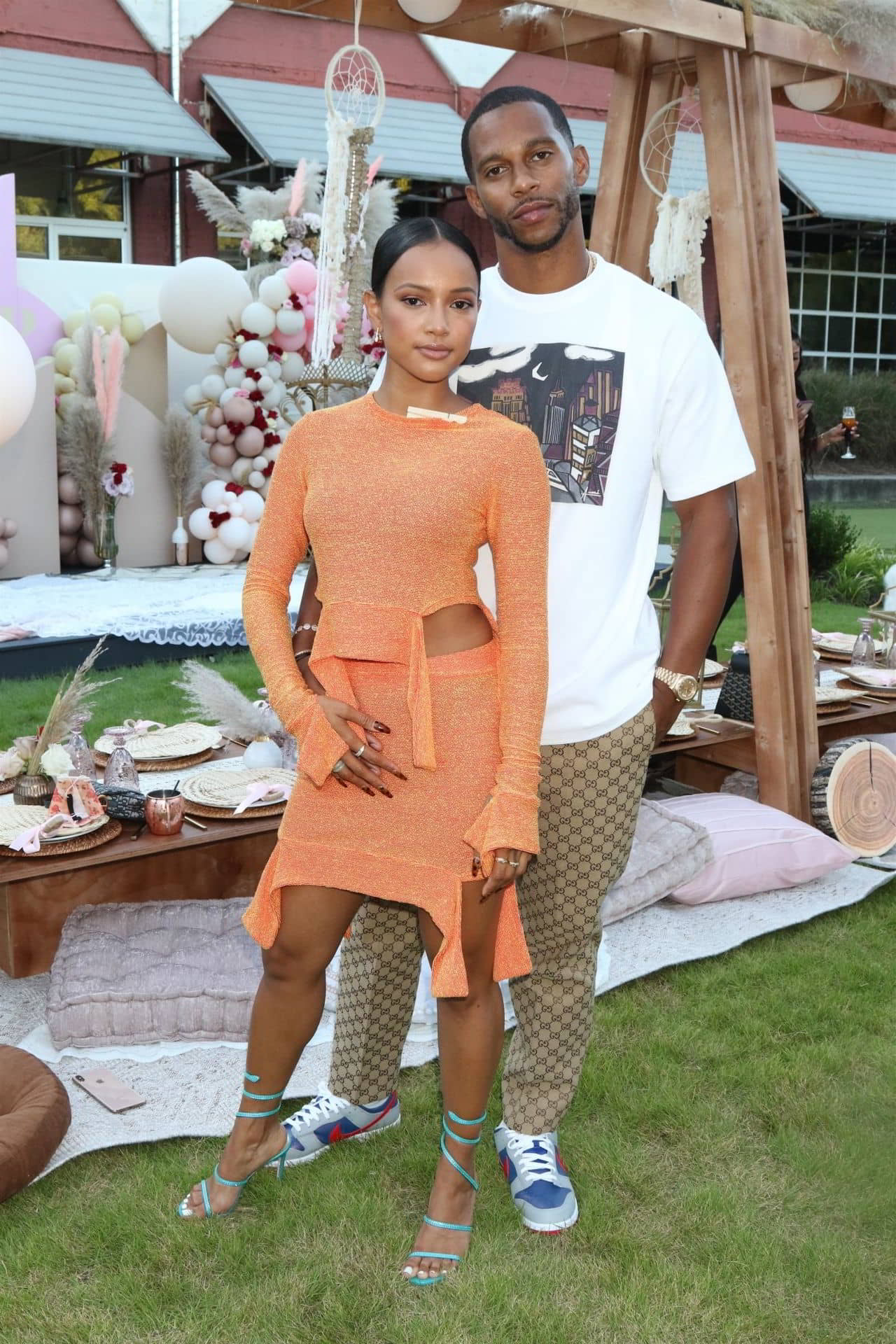 Karrueche Tran at Teyana Iman's Babyshower, September 5, 2020 - 1