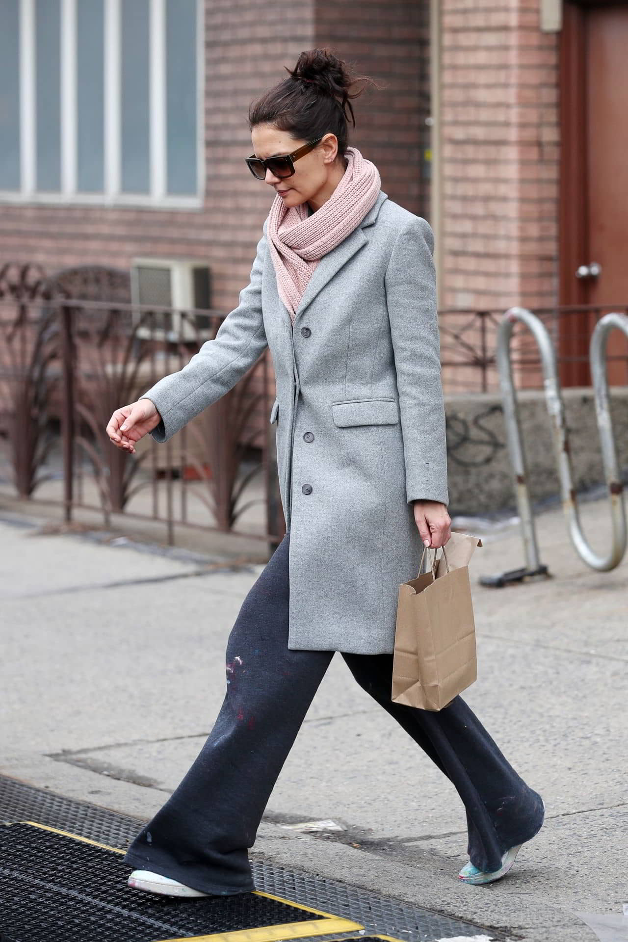 Katie Holmes Out in Brooklyn, New York, February 2, 2020 - 1