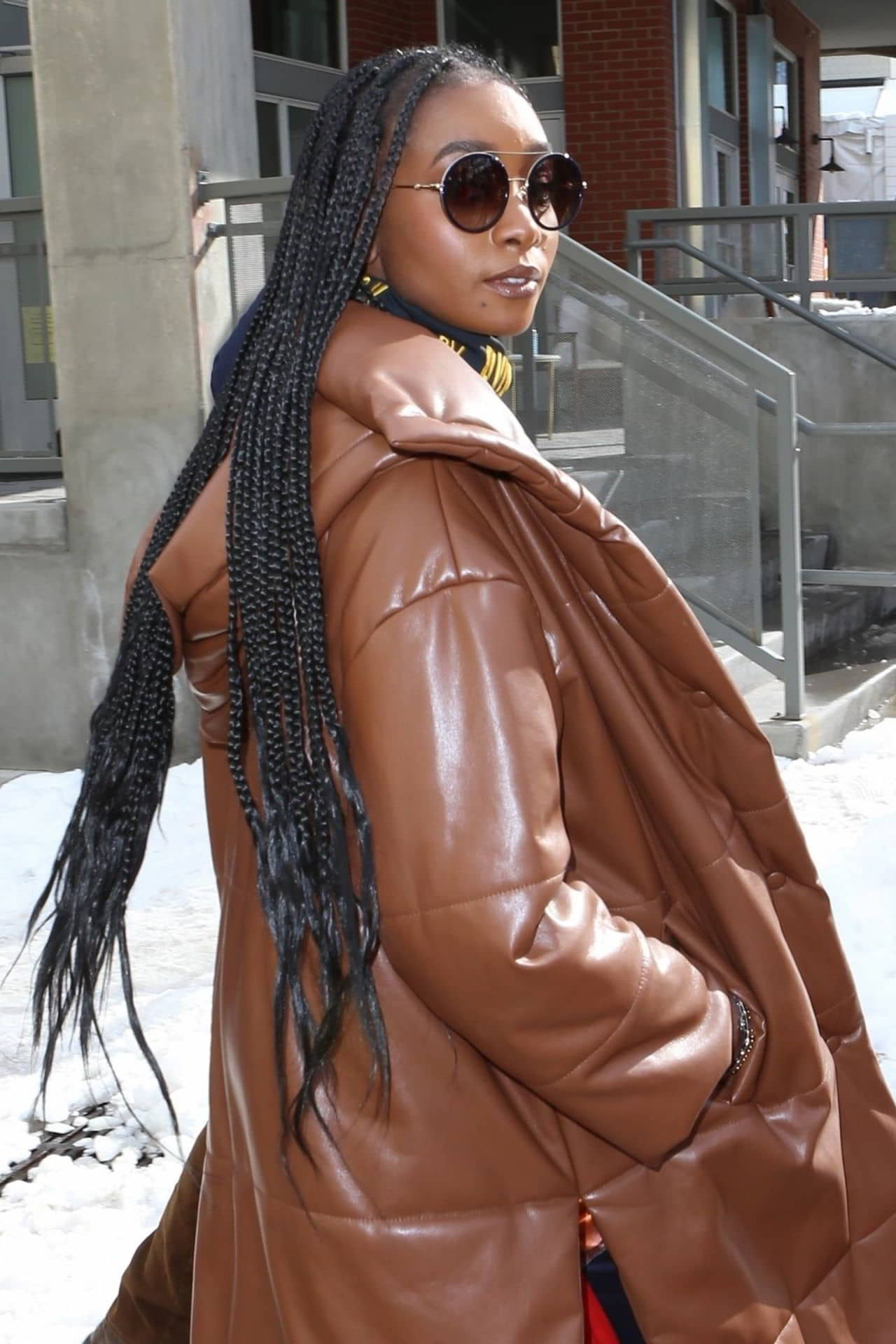 Kiki Layne's Winter Style Out in Park City, January 25, 2019 - 1