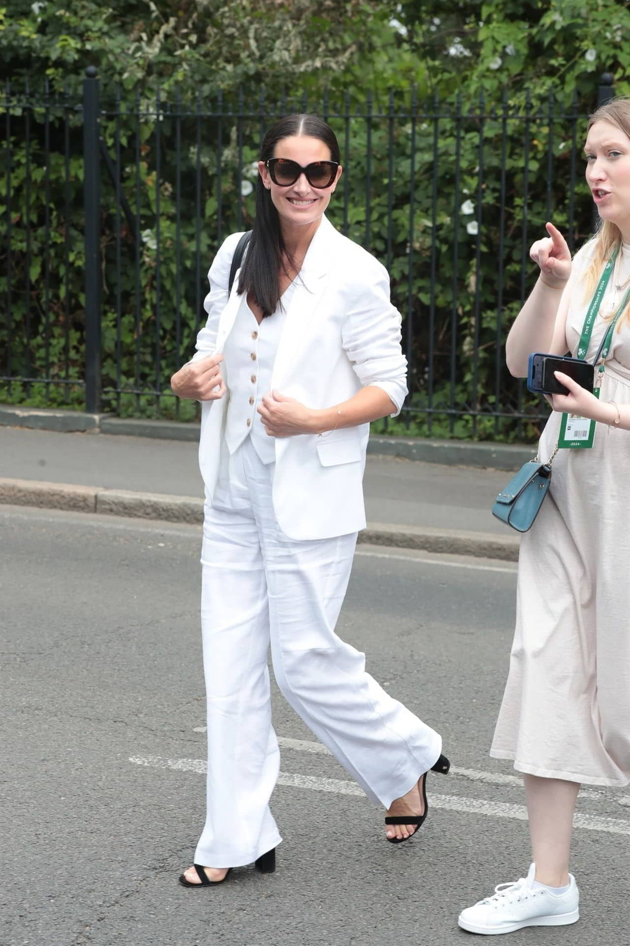 Kirsty Gallacher Arrives For The 2024 Wimbledon Tennis Championships - July 1, 2024 - 1