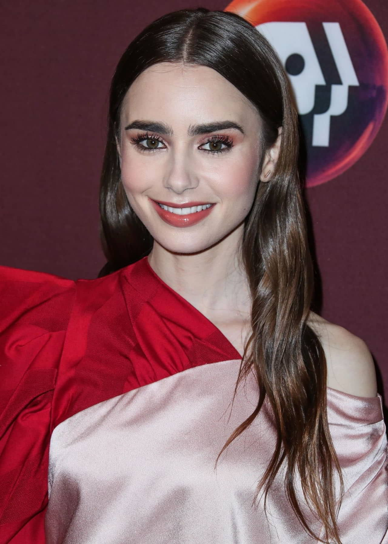 Lily Collins at Masterpiece Photocall at The 2019 Winter TCA Press Tour in Pasadena - 1