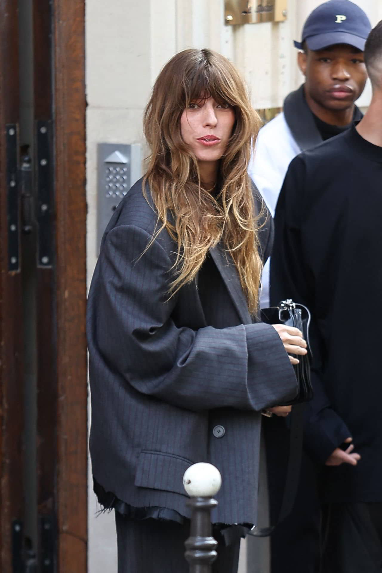 Lou Doillon Arrives at The Balenciaga Show at Paris Fashion Week, July 5, 2023