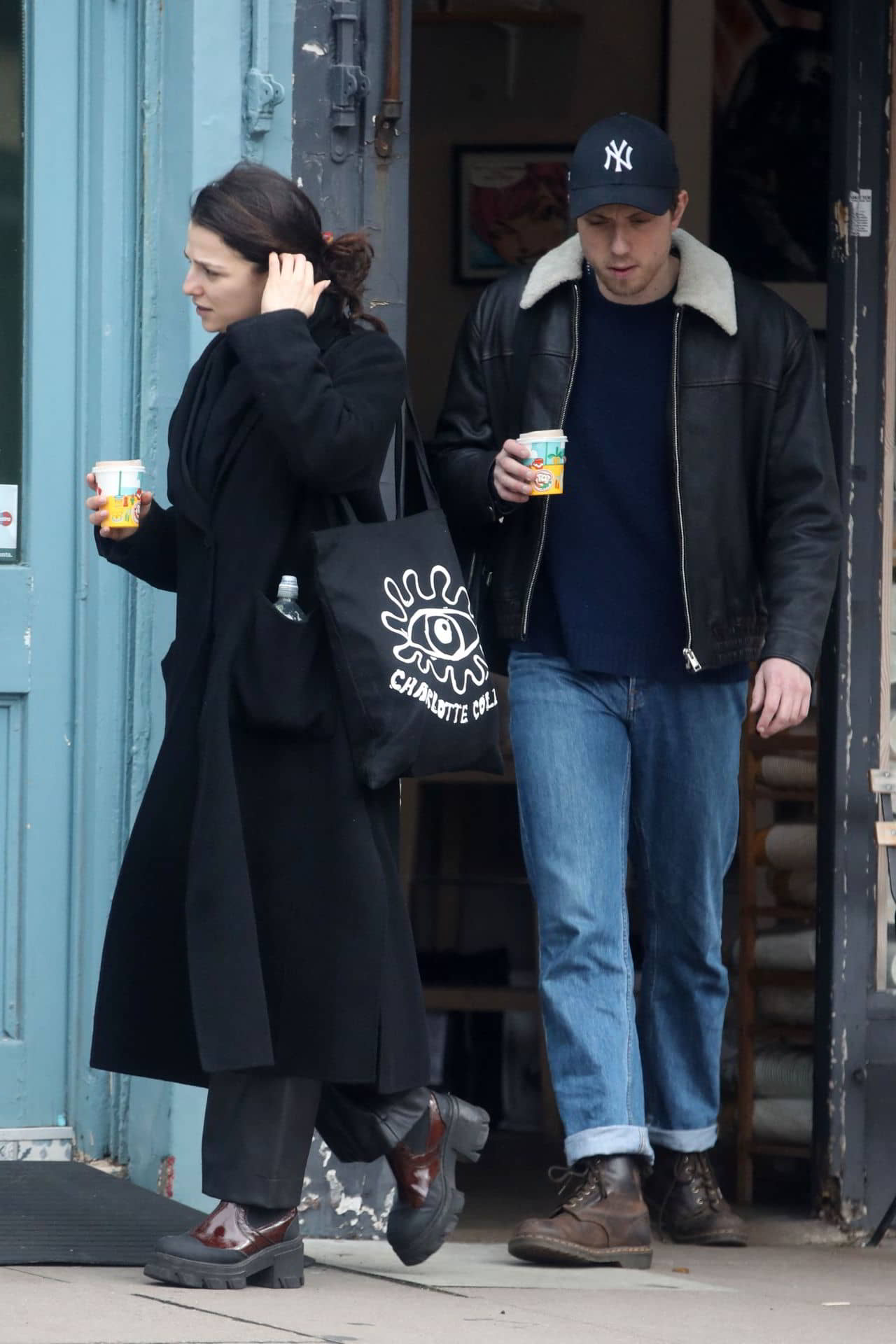 Marisa Abela and Jamie Bogyo Out in North London, March 20, 2024 - 1