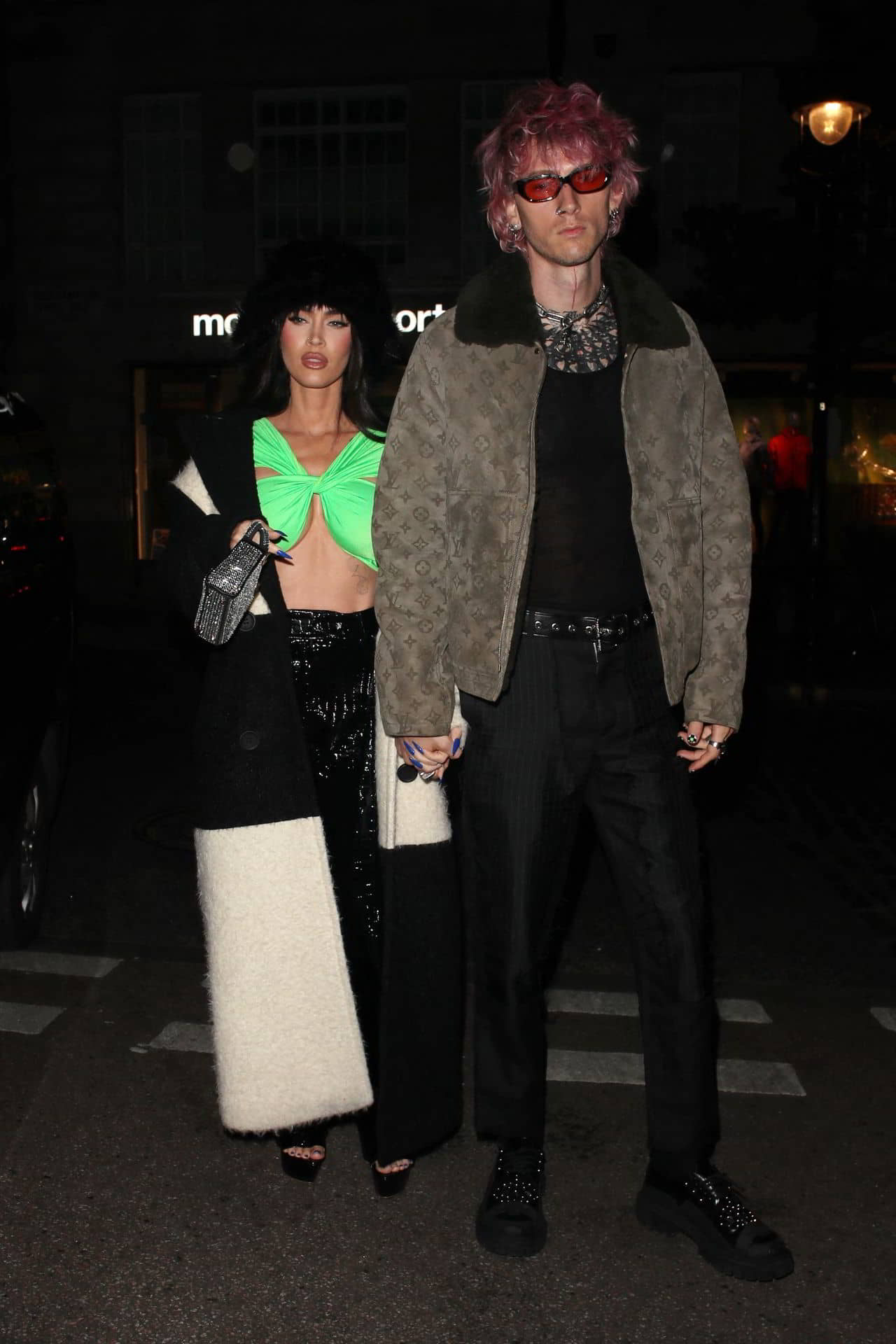 Megan Fox and MGK Visiting a Recording Studio in Shoreditch, October 2, 2022 - 1