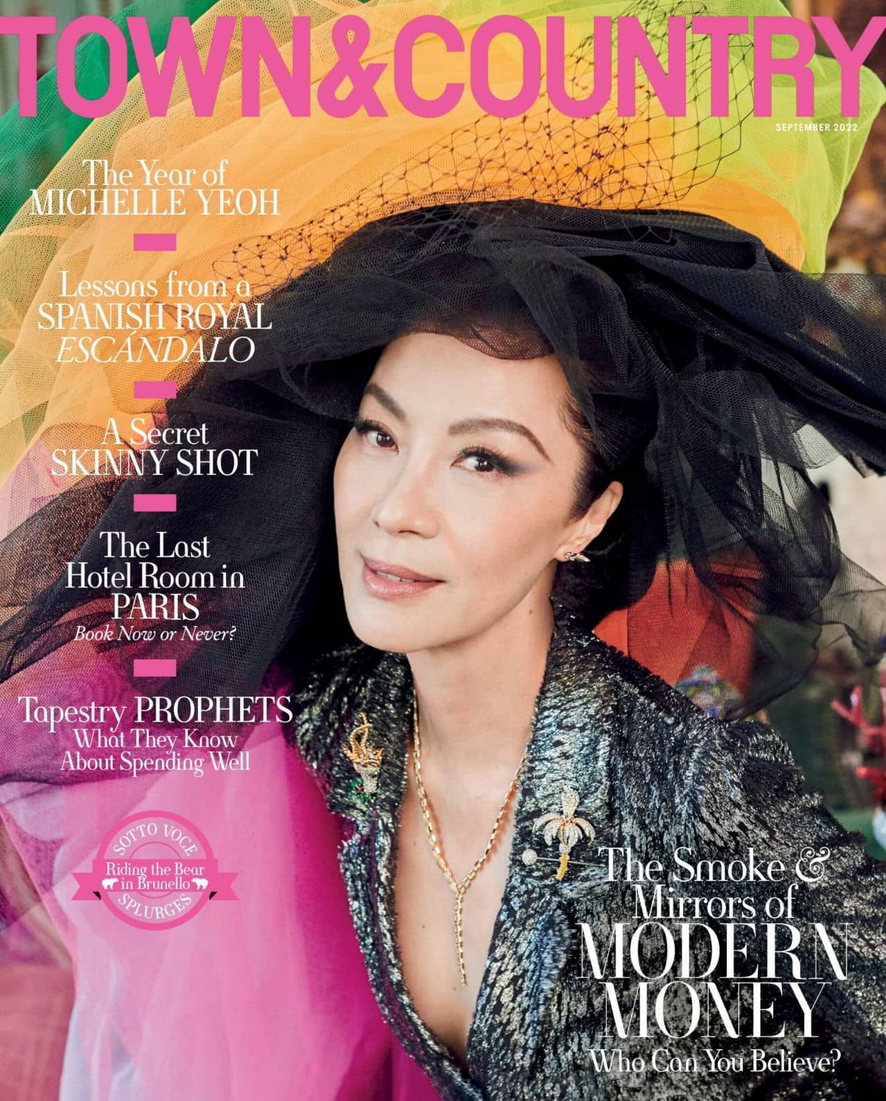 Michelle Yeoh for Town & Country USA September 2022 Issue - 1