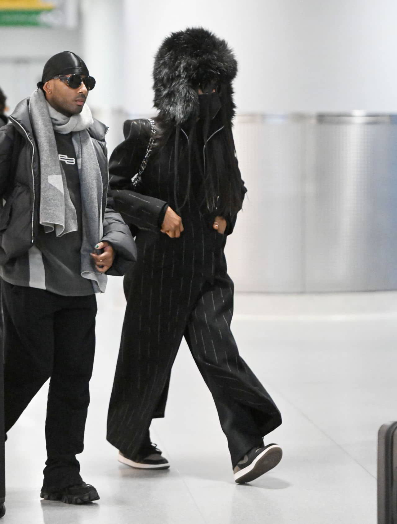 Naomi Campbell Arrives at JFK Airport in New York, March 6, 2024 - 1