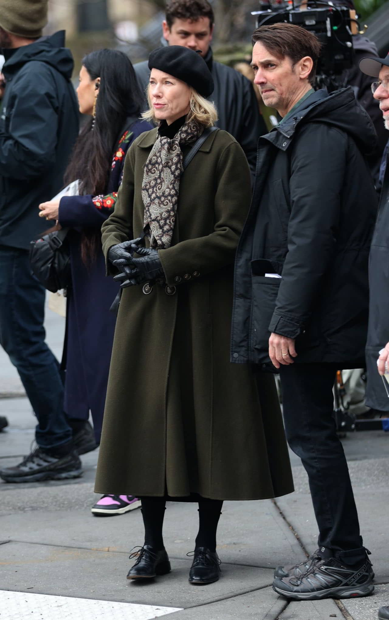 Naomi Watts Filming at The Friend Set in Brooklyn, March 6, 2024 - 1