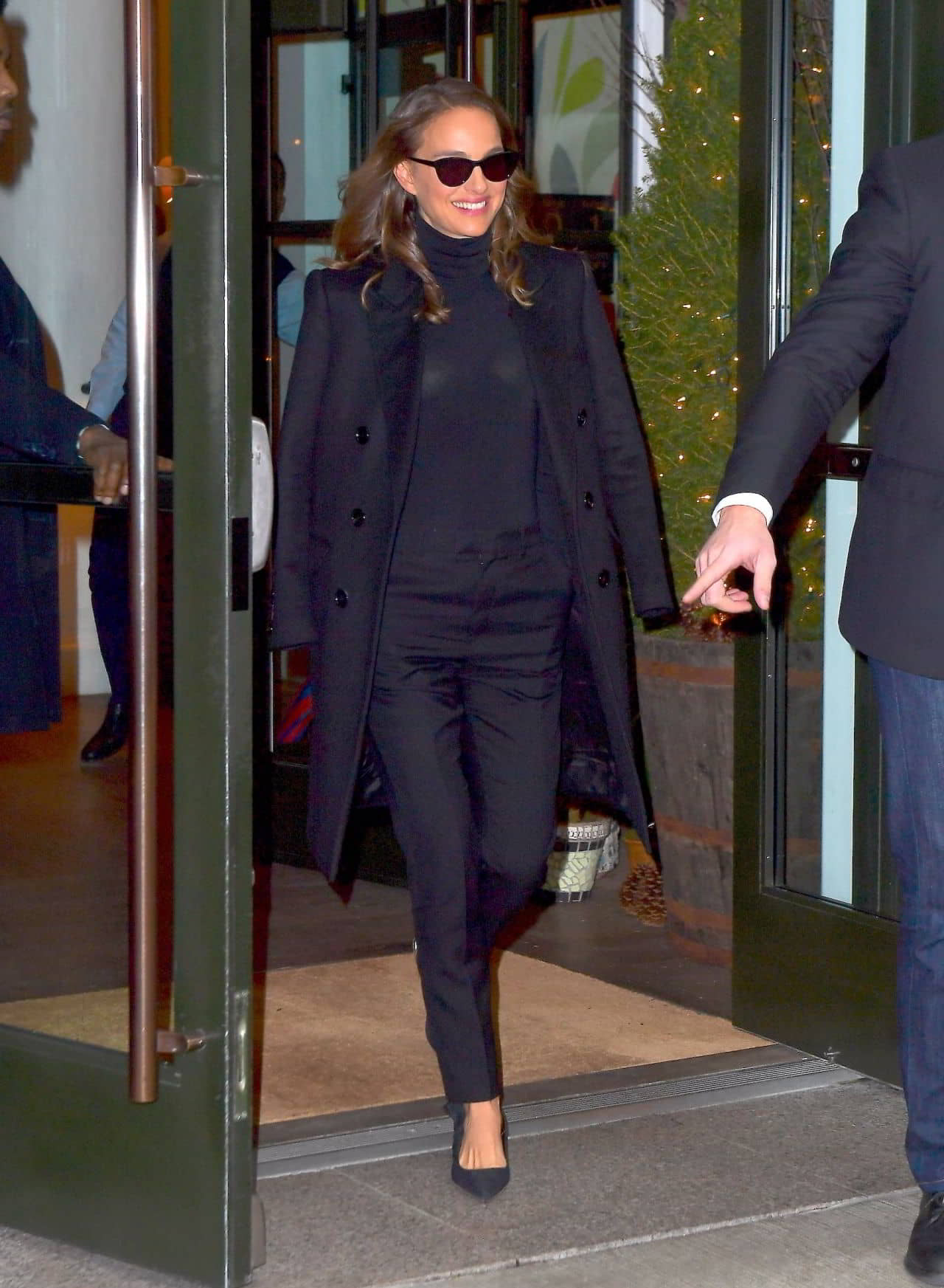 Natalie Portman Arriving at The Tonight Show in NYC, December 12, 2018 - 1