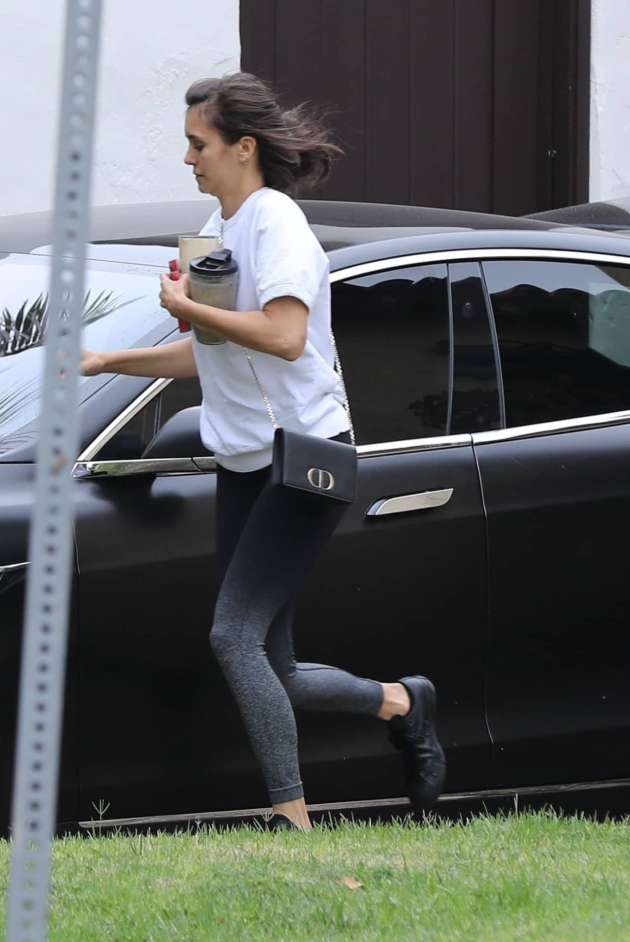 Nina Dobrev Leaving Her House in Los Angeles, August 5, 2020 - 1