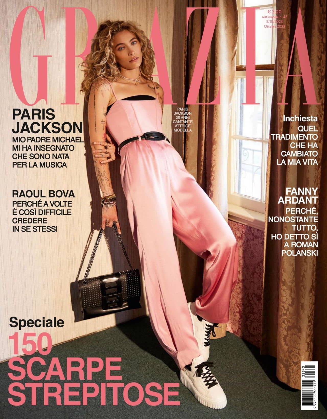 Paris Jackson for Grazia Italy October 5, 2023 Issue - 1