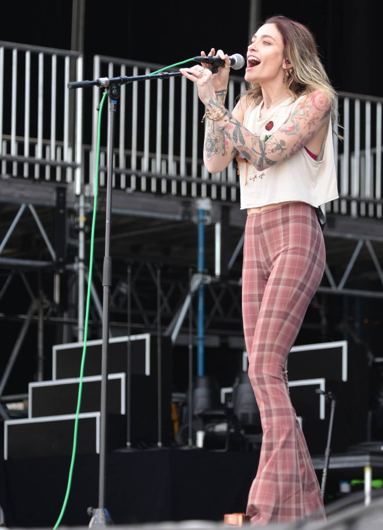 Paris Jackson Performs on The Jam Cellars Stage on Day Two of BottleRock in Napa, May 27, 2023 - 1