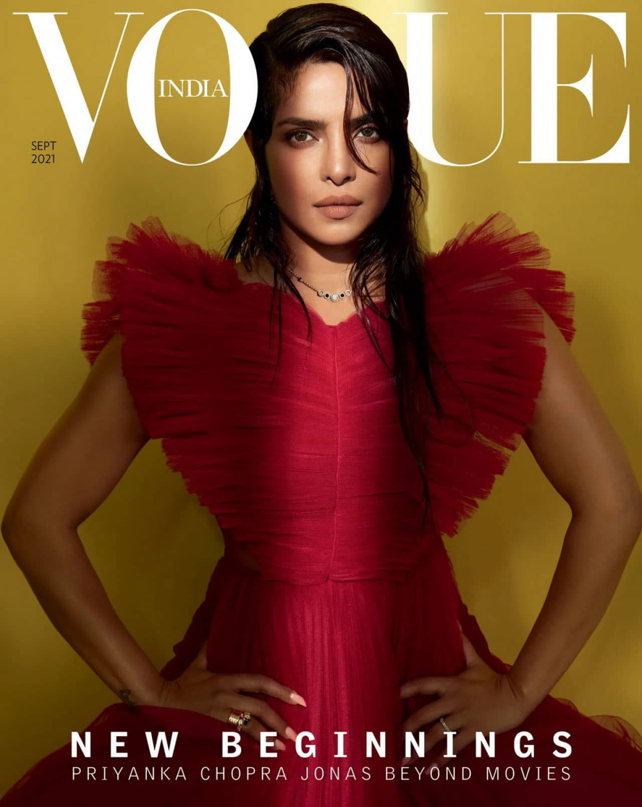 Priyanka Chopra for Vogue India September 2021 Issue - 1